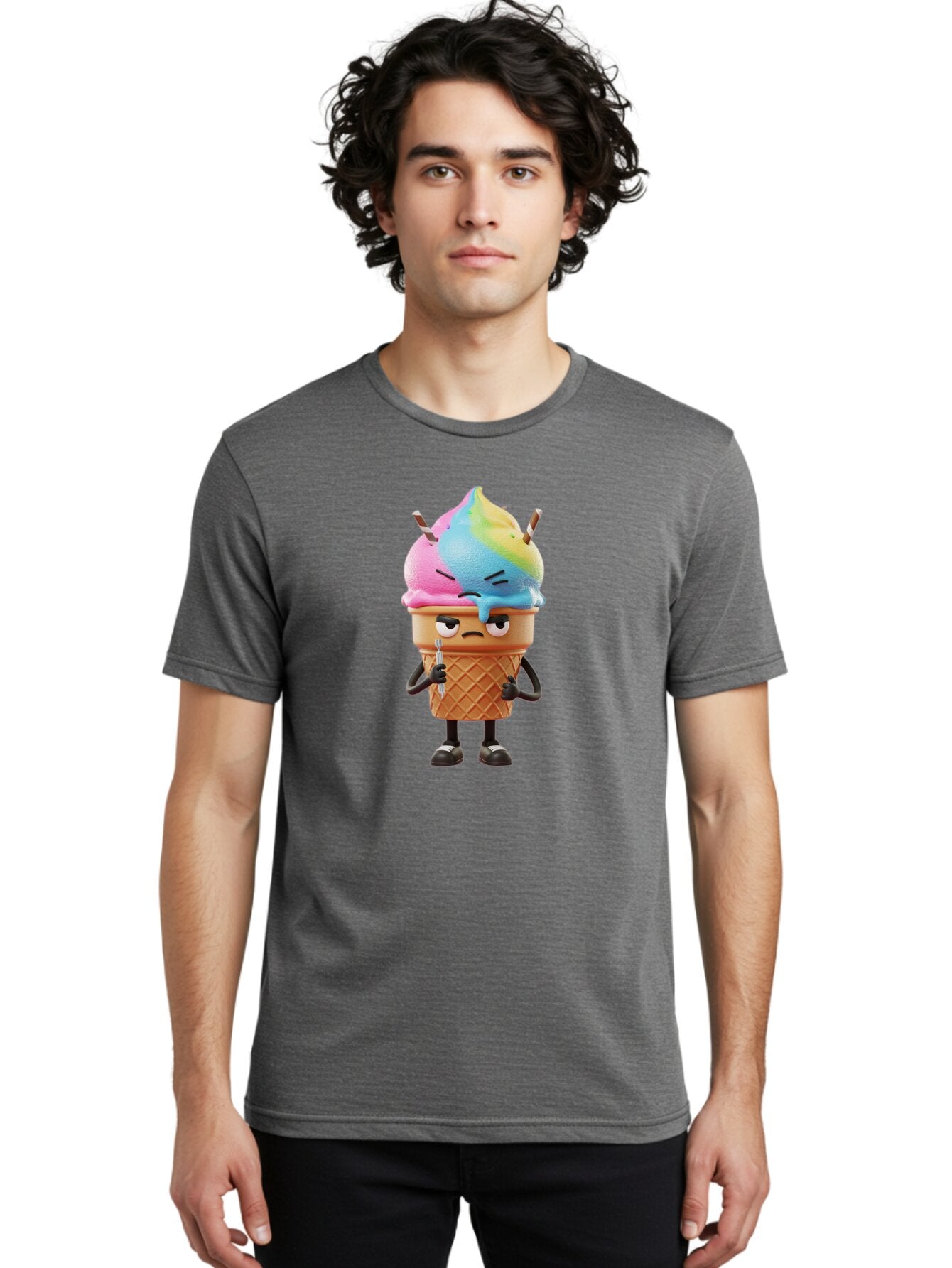 Sad-Ice-Cream Men'S Graphic Tee, 100% Cotton, Comfortable Casual Summer Wear, Machine Washable, Vintage Camera, Old Camera, Antique Camera, Black Camera, Classic Photography, Photography Equipment, Nostalgic Device, Film Camera, Camera Art Bap970 20