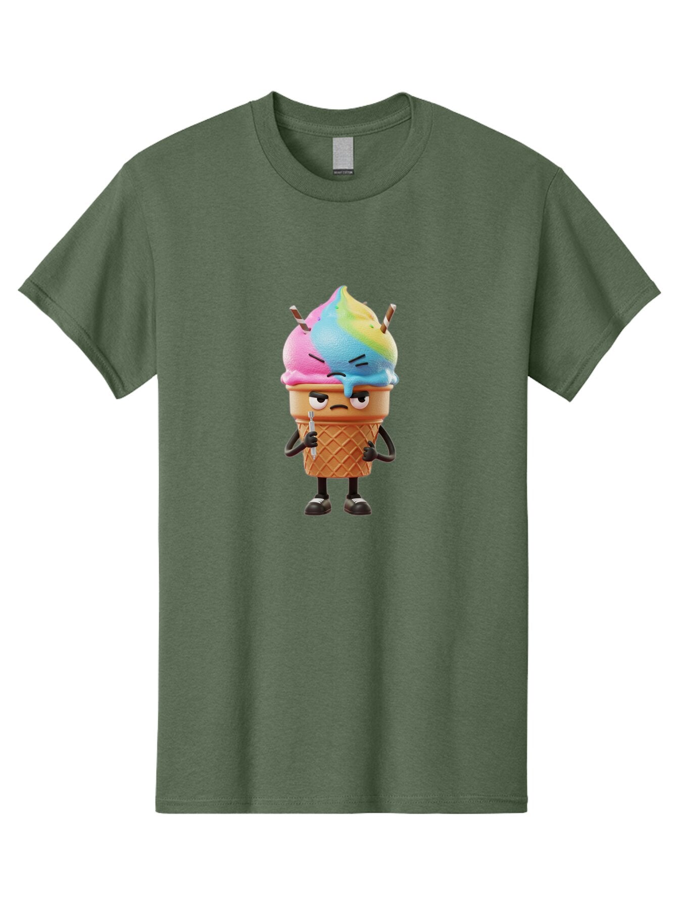 Sad-Ice-Cream Men'S Graphic Tee, 100% Cotton, Comfortable Casual Summer Wear, Machine Washable, Vintage Camera, Old Camera, Antique Camera, Black Camera, Classic Photography, Photography Equipment, Nostalgic Device, Film Camera, Camera Art Bap970 2