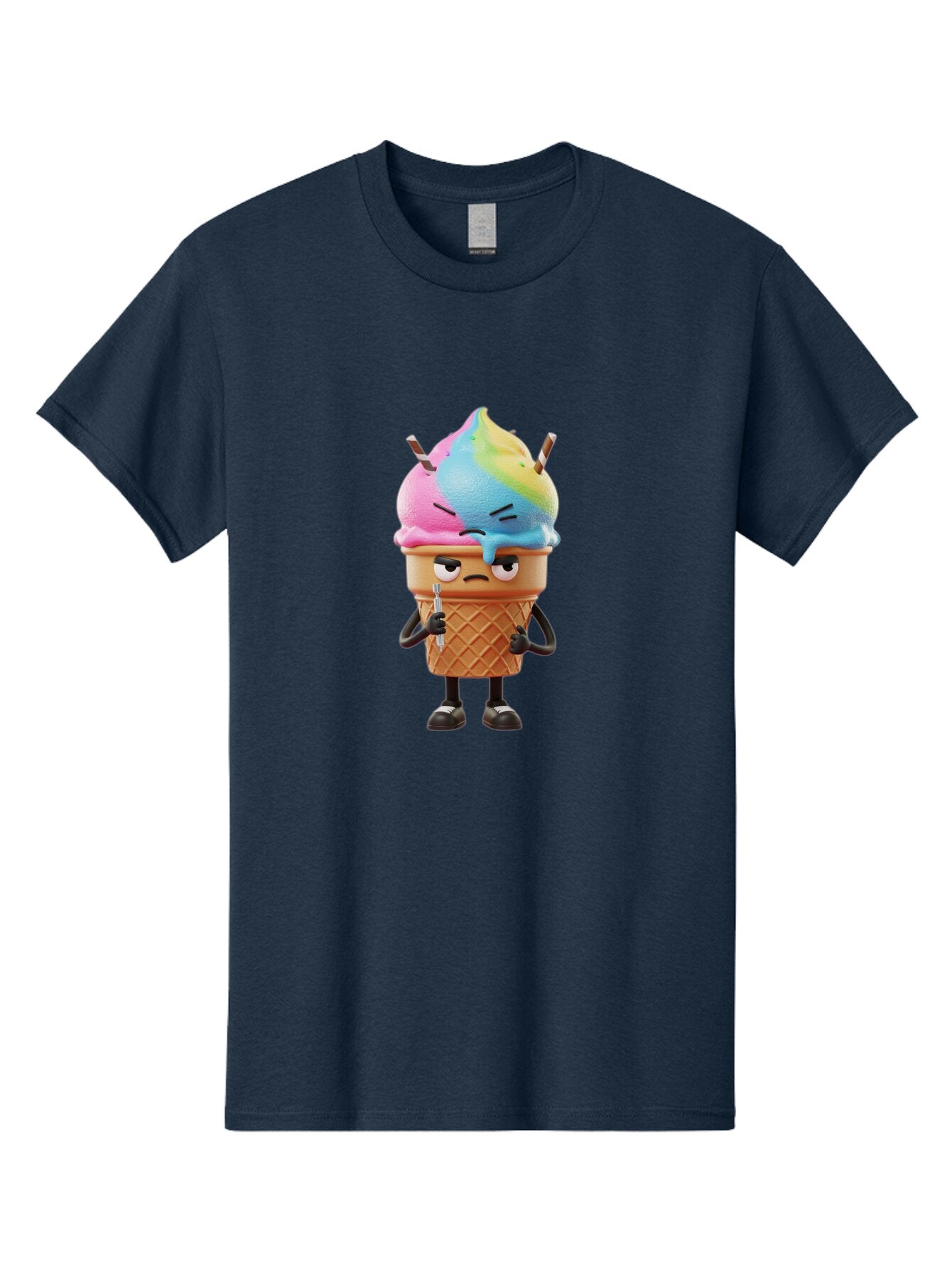 Sad-Ice-Cream Men'S Graphic Tee, 100% Cotton, Comfortable Casual Summer Wear, Machine Washable, Vintage Camera, Old Camera, Antique Camera, Black Camera, Classic Photography, Photography Equipment, Nostalgic Device, Film Camera, Camera Art Bap970 5