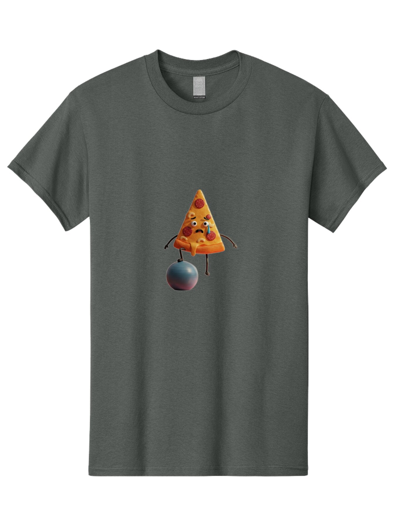 Sad-Pizza-1 Men'S Graphic Tee, 100% Cotton, Comfortable Casual Summer Wear, Machine Washable, Vintage Camera, Old Camera, Antique Camera, Black Camera, Classic Photography, Photography Equipment, Nostalgic Device, Film Camera, Camera Art Bap972 4