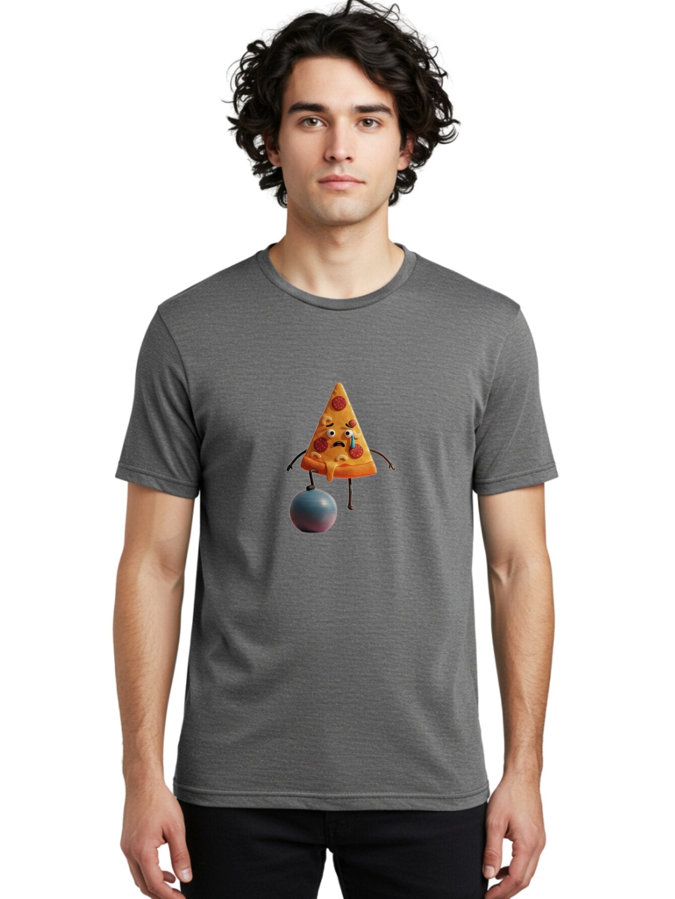 Sad-Pizza-1 Men'S Graphic Tee, 100% Cotton, Comfortable Casual Summer Wear, Machine Washable, Vintage Camera, Old Camera, Antique Camera, Black Camera, Classic Photography, Photography Equipment, Nostalgic Device, Film Camera, Camera Art Bap972 27