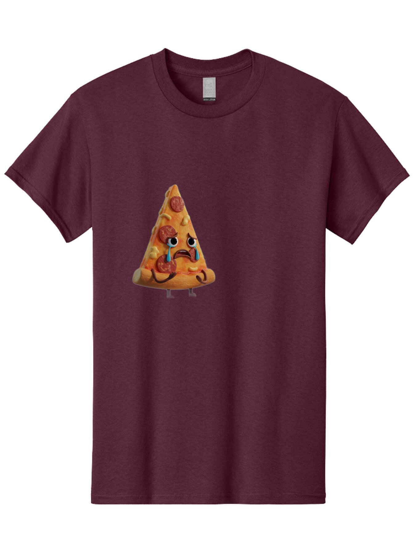 Sad-Pizza-Slice-1 Men'S Graphic Tee, 100% Cotton, Comfortable Casual Summer Wear, Machine Washable, Vintage Camera, Old Camera, Antique Camera, Black Camera, Classic Photography, Photography Equipment, Nostalgic Device, Film Camera, Camera Art Bap973 2