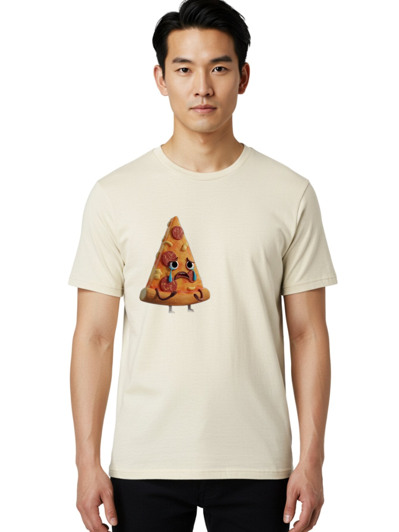 Sad-Pizza-Slice-1 Men'S Graphic Tee, 100% Cotton, Comfortable Casual Summer Wear, Machine Washable, Vintage Camera, Old Camera, Antique Camera, Black Camera, Classic Photography, Photography Equipment, Nostalgic Device, Film Camera, Camera Art Bap973 23