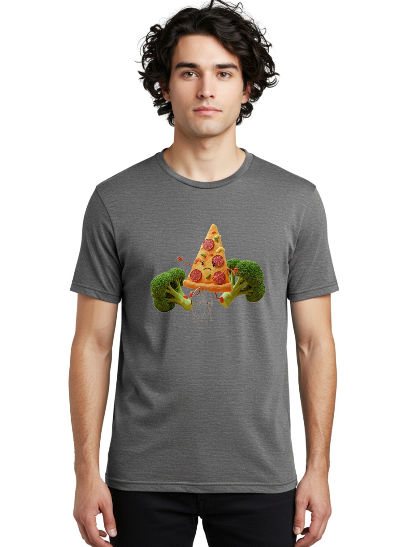 Sad-Pizza-Slice-2 Men'S Graphic Tee, 100% Cotton, Comfortable Casual Summer Wear, Machine Washable, Vintage Camera, Old Camera, Antique Camera, Black Camera, Classic Photography, Photography Equipment, Nostalgic Device, Film Camera, Camera Art Bap974 25