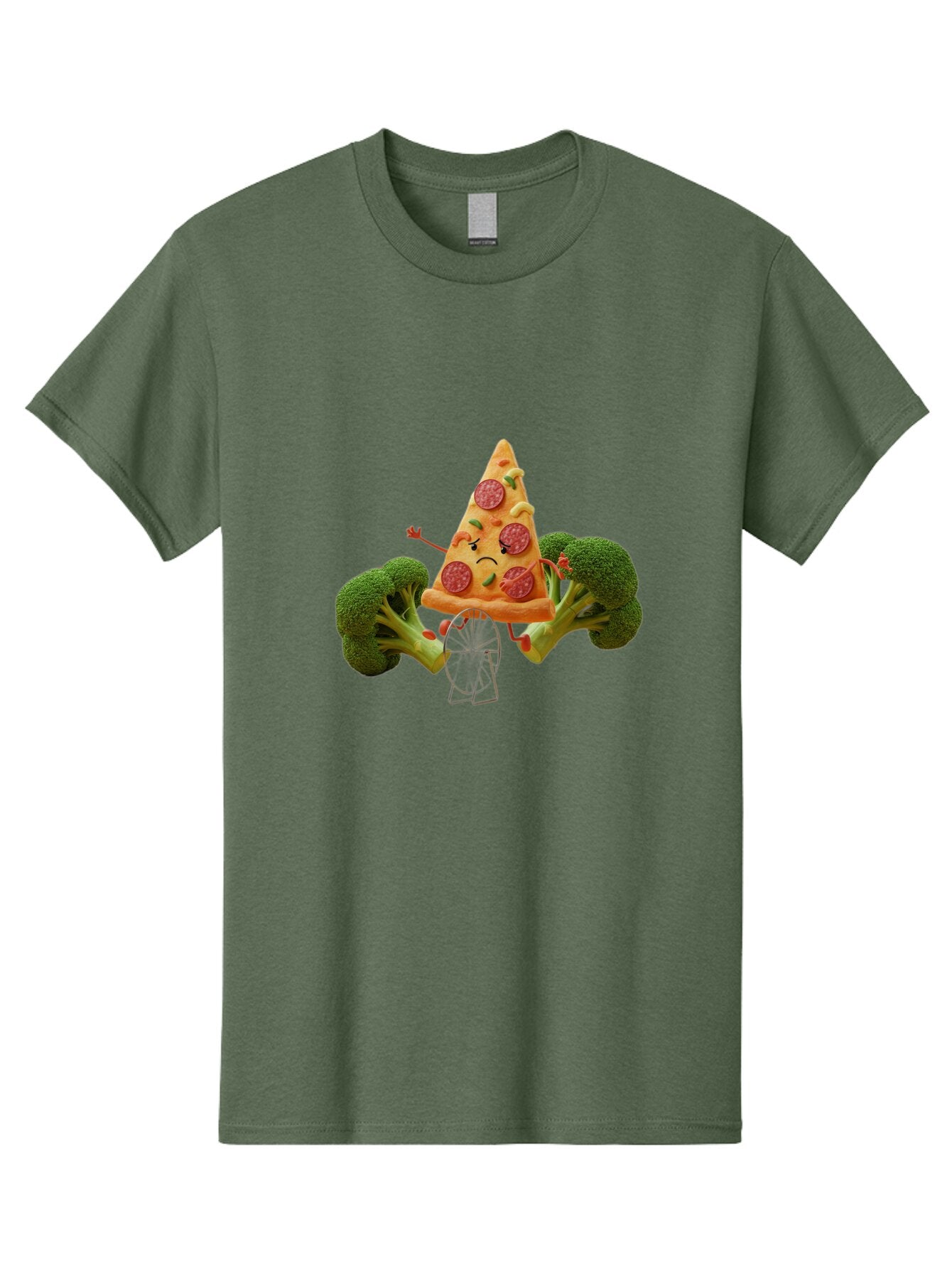 Sad-Pizza-Slice-2 Men'S Graphic Tee, 100% Cotton, Comfortable Casual Summer Wear, Machine Washable, Vintage Camera, Old Camera, Antique Camera, Black Camera, Classic Photography, Photography Equipment, Nostalgic Device, Film Camera, Camera Art Bap974 2