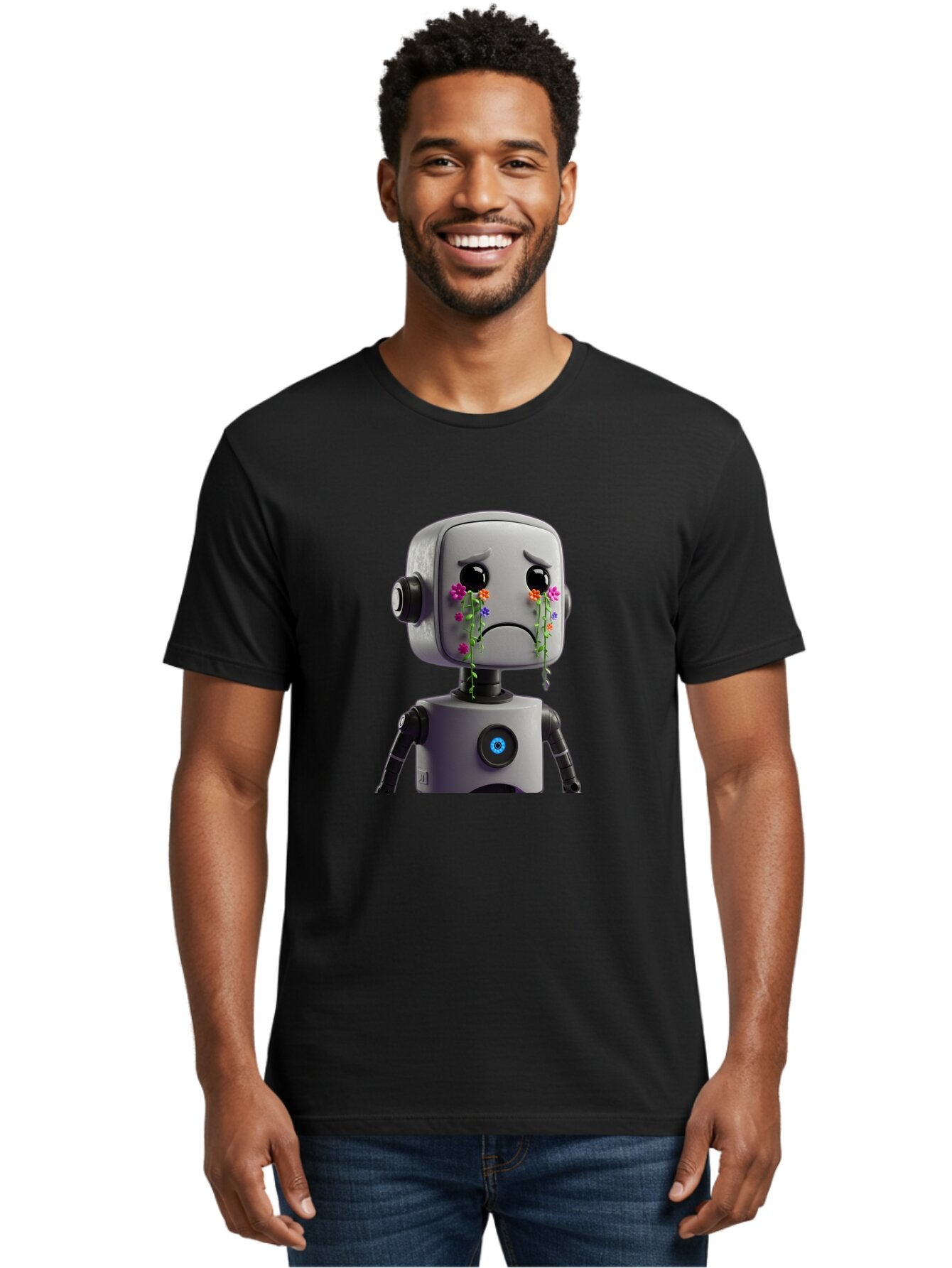 Sad-Robot Men'S Graphic Tee, 100% Cotton, Comfortable Casual Summer Wear, Machine Washable, Vintage Camera, Old Camera, Antique Camera, Black Camera, Classic Photography, Photography Equipment, Nostalgic Device, Film Camera, Camera Art Bap977 20