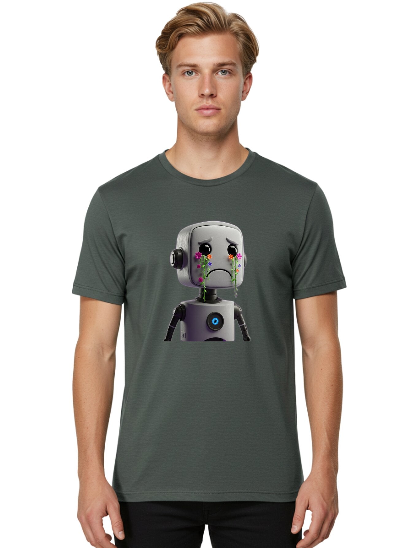 Sad-Robot Men'S Graphic Tee, 100% Cotton, Comfortable Casual Summer Wear, Machine Washable, Vintage Camera, Old Camera, Antique Camera, Black Camera, Classic Photography, Photography Equipment, Nostalgic Device, Film Camera, Camera Art Bap977 27