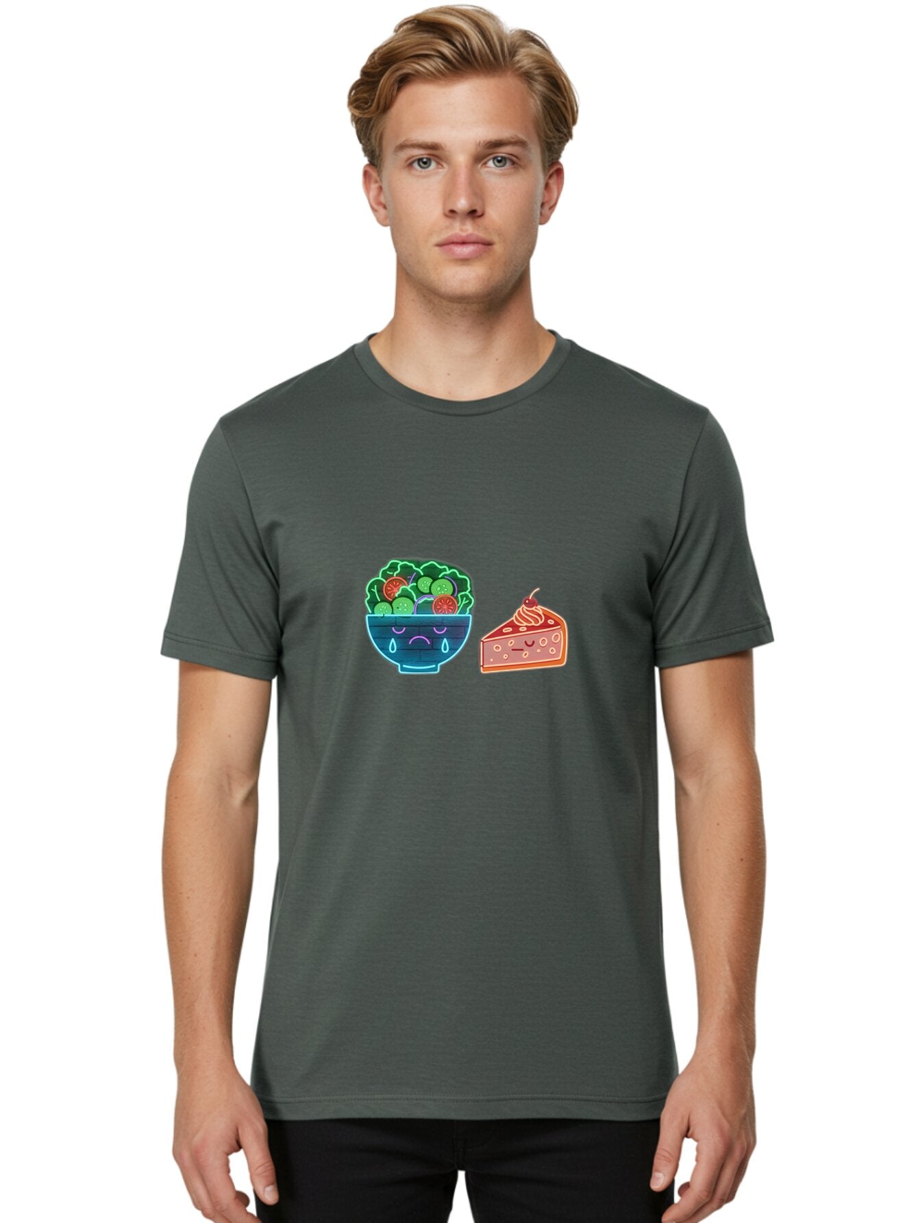 Sad-Salad-And-Happy-Cake Men'S Graphic Tee, 100% Cotton, Comfortable Casual Summer Wear, Machine Washable, Vintage Camera, Old Camera, Antique Camera, Black Camera, Classic Photography, Photography Equipment, Nostalgic Device, Film Camera, Bap978 28