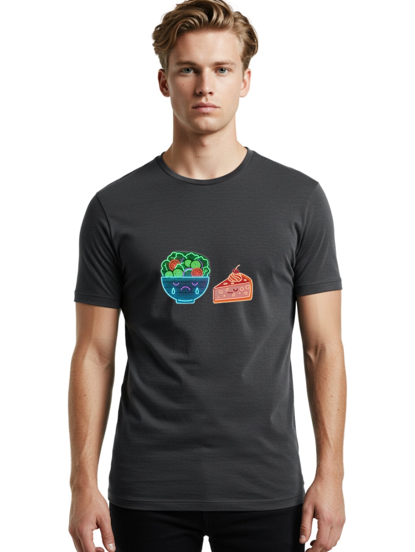 Sad-Salad-And-Happy-Cake Men'S Graphic Tee, 100% Cotton, Comfortable Casual Summer Wear, Machine Washable, Vintage Camera, Old Camera, Antique Camera, Black Camera, Classic Photography, Photography Equipment, Nostalgic Device, Film Camera, Bap978 16