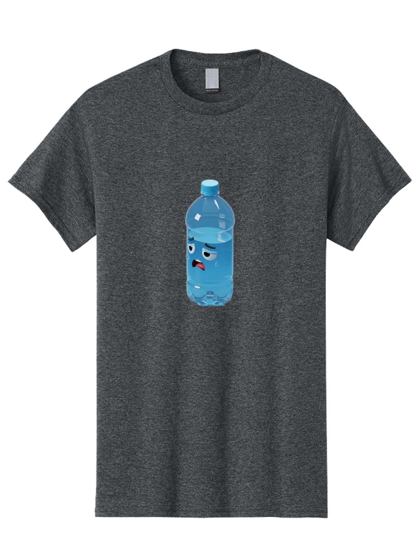 Sad-Water-Bottle-1 Men'S Graphic Tee, 100% Cotton, Comfortable Casual Summer Wear, Machine Washable, Vintage Camera, Old Camera, Antique Camera, Black Camera, Classic Photography, Photography Equipment, Nostalgic Device, Film Camera, Bap980 4