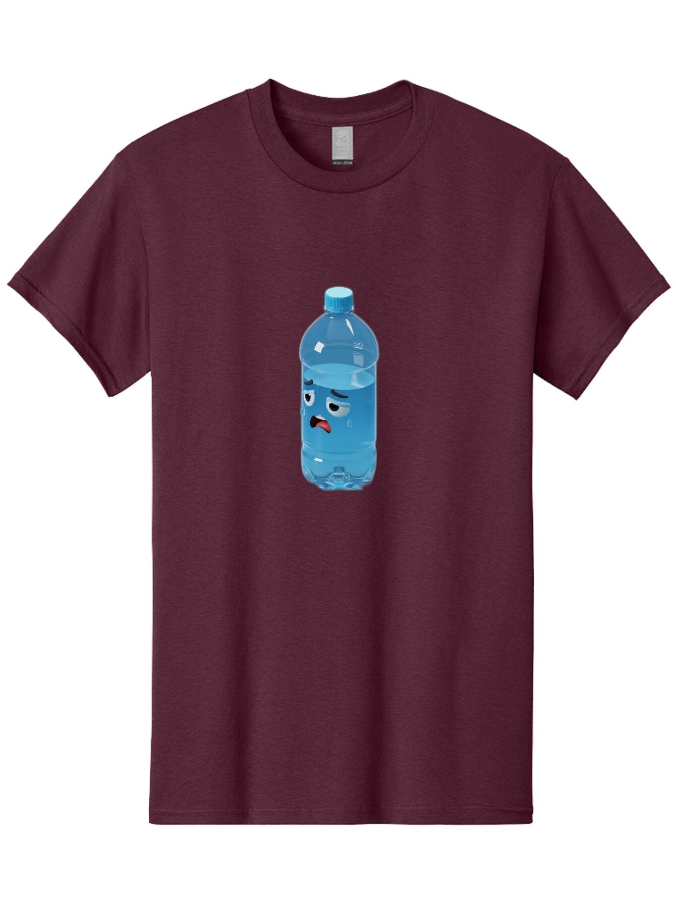 Sad-Water-Bottle-1 Men'S Graphic Tee, 100% Cotton, Comfortable Casual Summer Wear, Machine Washable, Vintage Camera, Old Camera, Antique Camera, Black Camera, Classic Photography, Photography Equipment, Nostalgic Device, Film Camera, Bap980 9