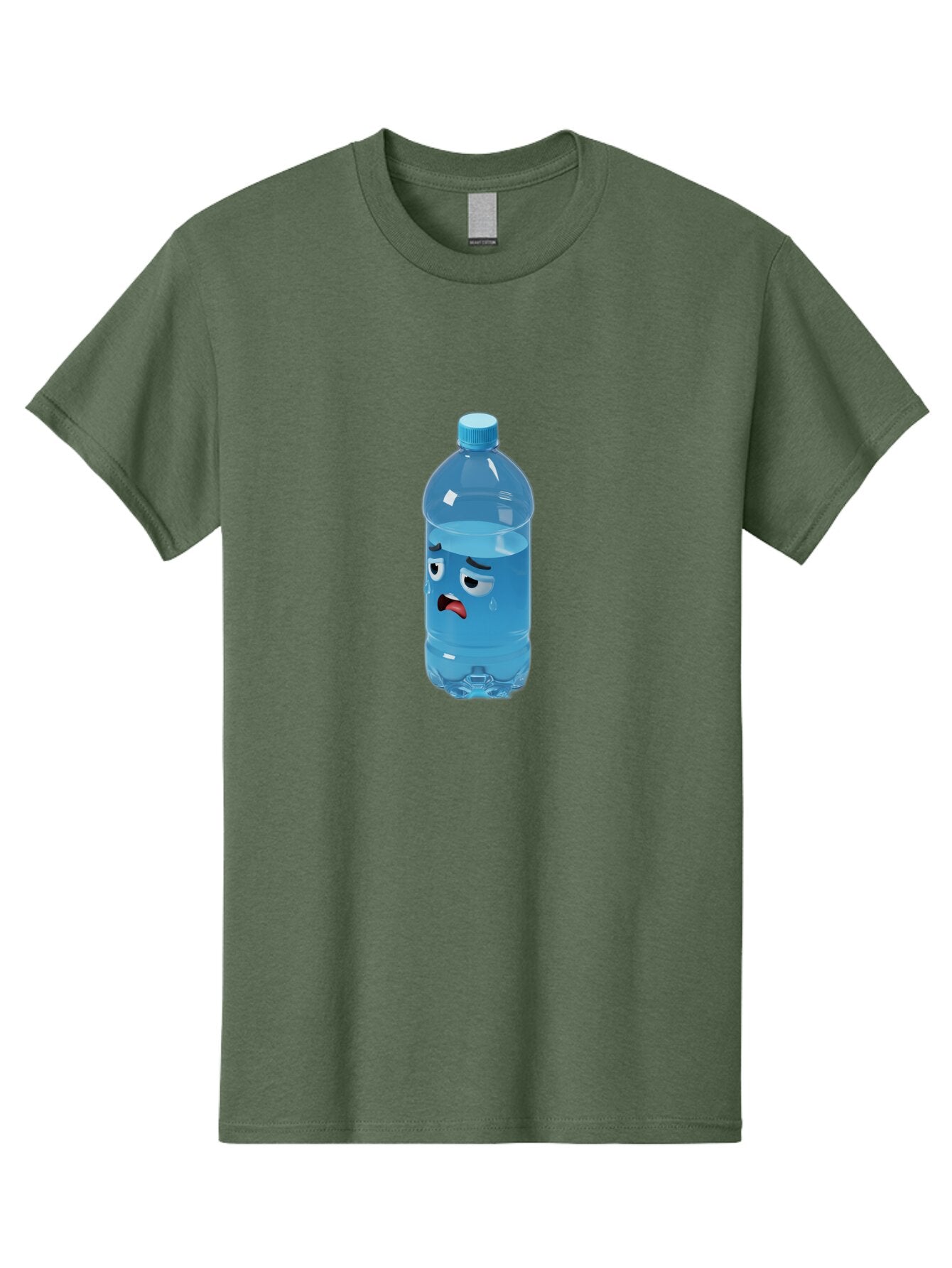 Sad-Water-Bottle-1 Men'S Graphic Tee, 100% Cotton, Comfortable Casual Summer Wear, Machine Washable, Vintage Camera, Old Camera, Antique Camera, Black Camera, Classic Photography, Photography Equipment, Nostalgic Device, Film Camera, Bap980 5