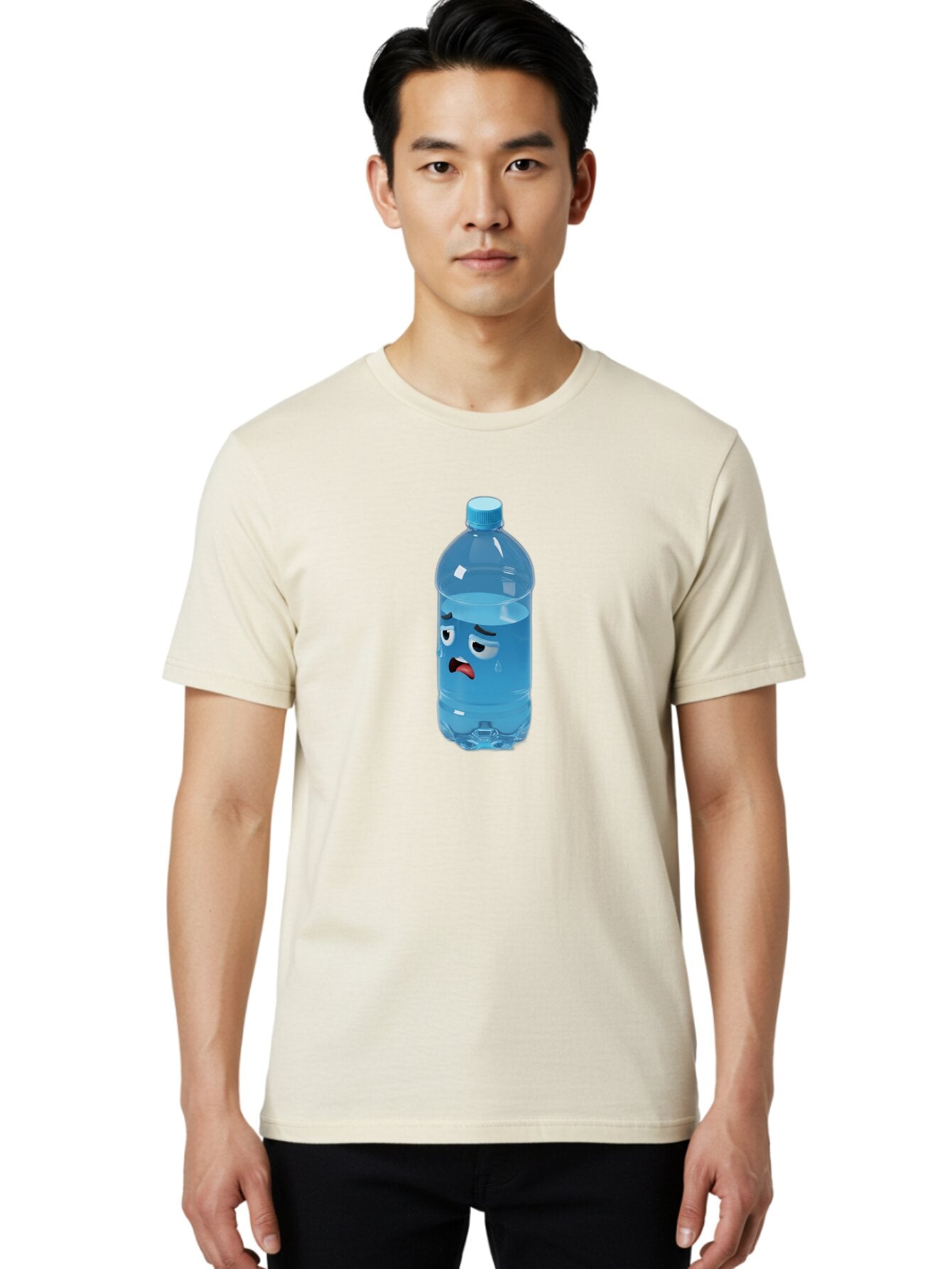 Sad-Water-Bottle-1 Men'S Graphic Tee, 100% Cotton, Comfortable Casual Summer Wear, Machine Washable, Vintage Camera, Old Camera, Antique Camera, Black Camera, Classic Photography, Photography Equipment, Nostalgic Device, Film Camera, Bap980 28