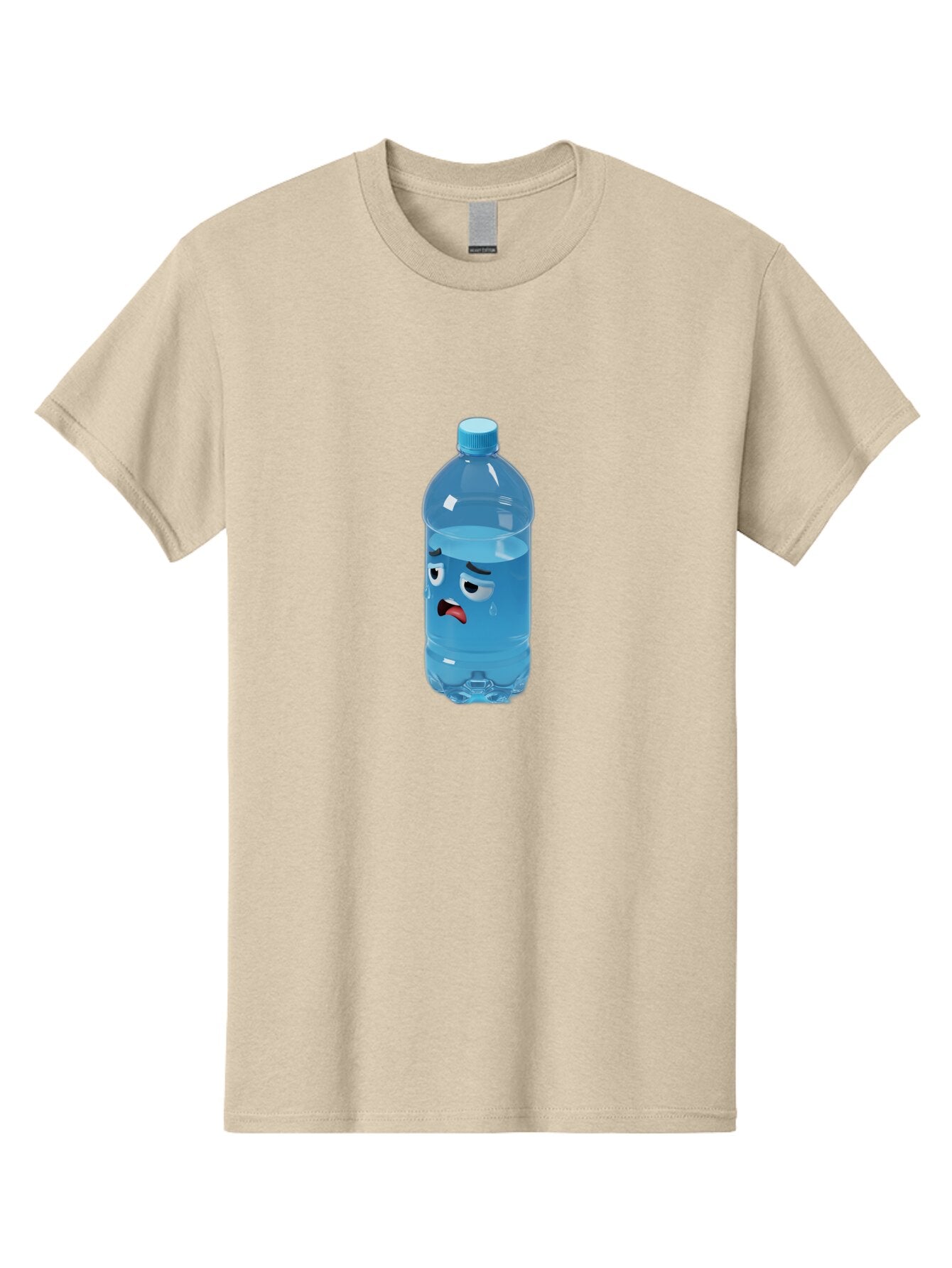Sad-Water-Bottle-1 Men'S Graphic Tee, 100% Cotton, Comfortable Casual Summer Wear, Machine Washable, Vintage Camera, Old Camera, Antique Camera, Black Camera, Classic Photography, Photography Equipment, Nostalgic Device, Film Camera, Bap980 1