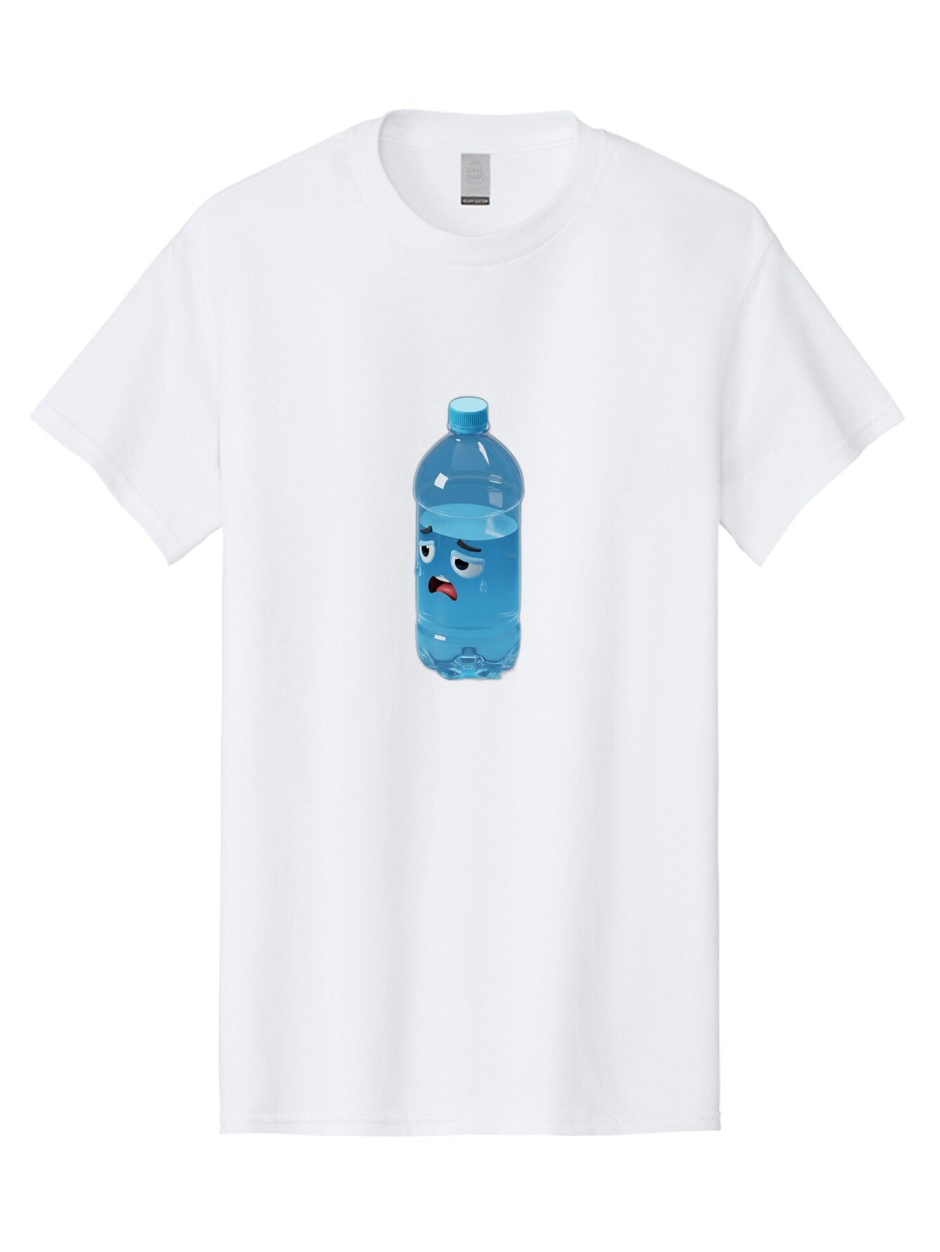 Sad-Water-Bottle-1 Men'S Graphic Tee, 100% Cotton, Comfortable Casual Summer Wear, Machine Washable, Vintage Camera, Old Camera, Antique Camera, Black Camera, Classic Photography, Photography Equipment, Nostalgic Device, Film Camera, Bap980 10