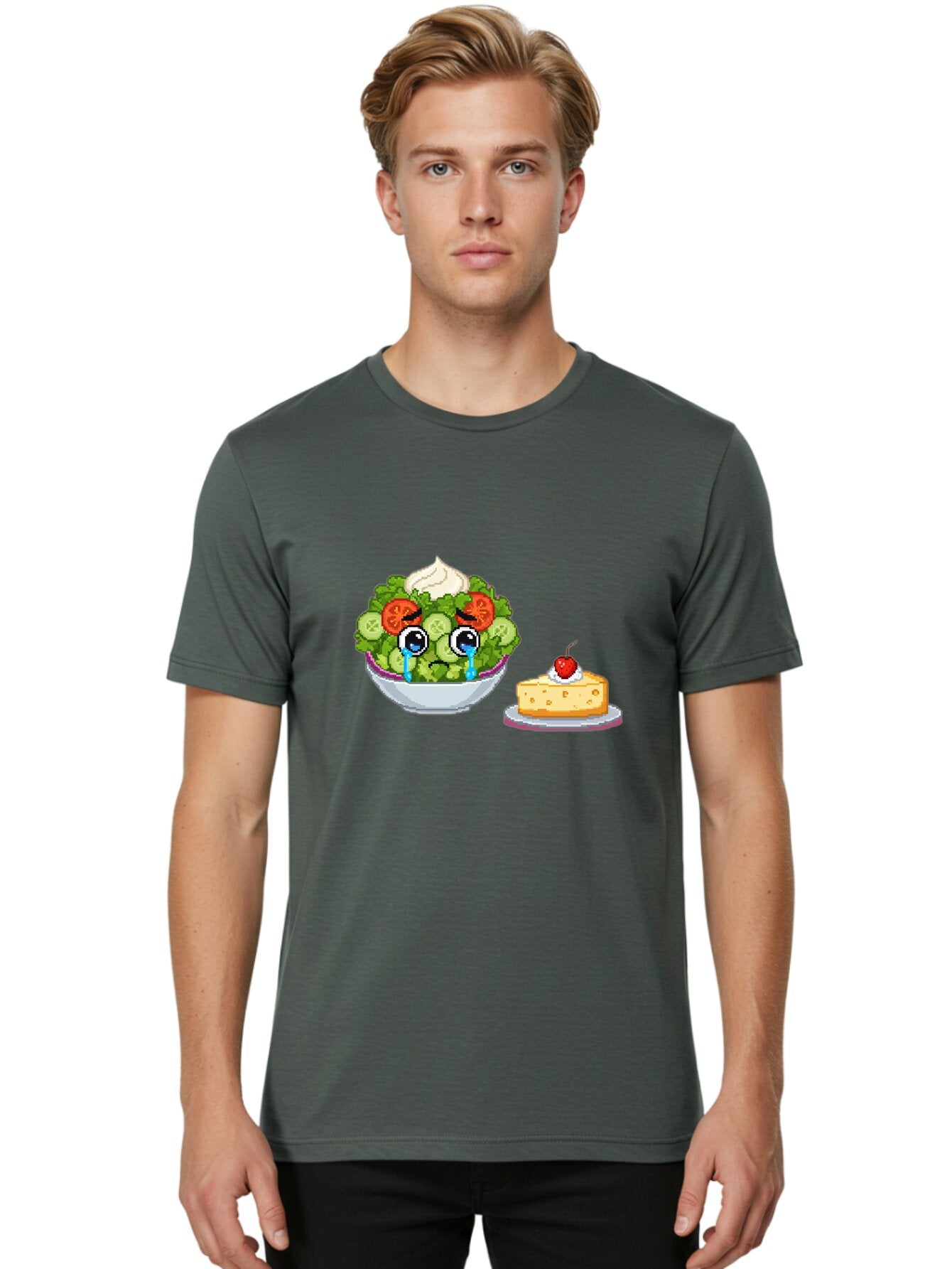 Salad-Is-Crying-Next-To-Cake Men'S Graphic Tee, 100% Cotton, Comfortable Casual Summer Wear, Machine Washable, Vintage Camera, Old Camera, Antique Camera, Black Camera, Classic Photography, Photography Equipment, Nostalgic Device, Film Camera, Bap984 25