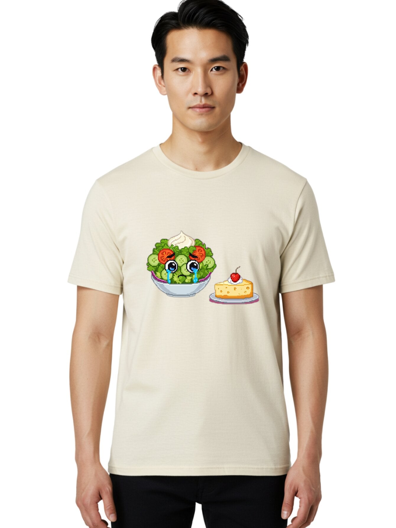Salad-Is-Crying-Next-To-Cake Men'S Graphic Tee, 100% Cotton, Comfortable Casual Summer Wear, Machine Washable, Vintage Camera, Old Camera, Antique Camera, Black Camera, Classic Photography, Photography Equipment, Nostalgic Device, Film Camera, Bap984 21