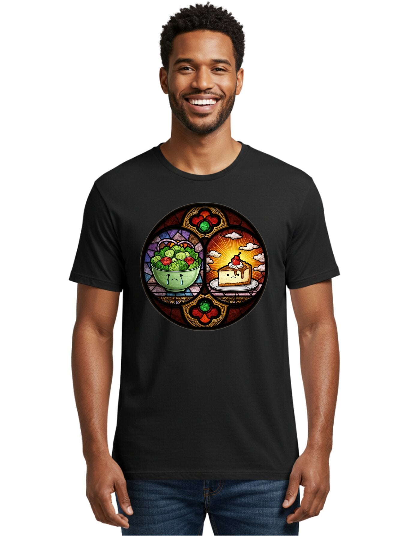 Salad-Vs-Cheesecake Men'S Graphic Tee, 100% Cotton, Comfortable Casual Summer Wear, Machine Washable, Vintage Camera, Old Camera, Antique Camera, Black Camera, Classic Photography, Photography Equipment, Nostalgic Device, Film Camera, Bap985 24