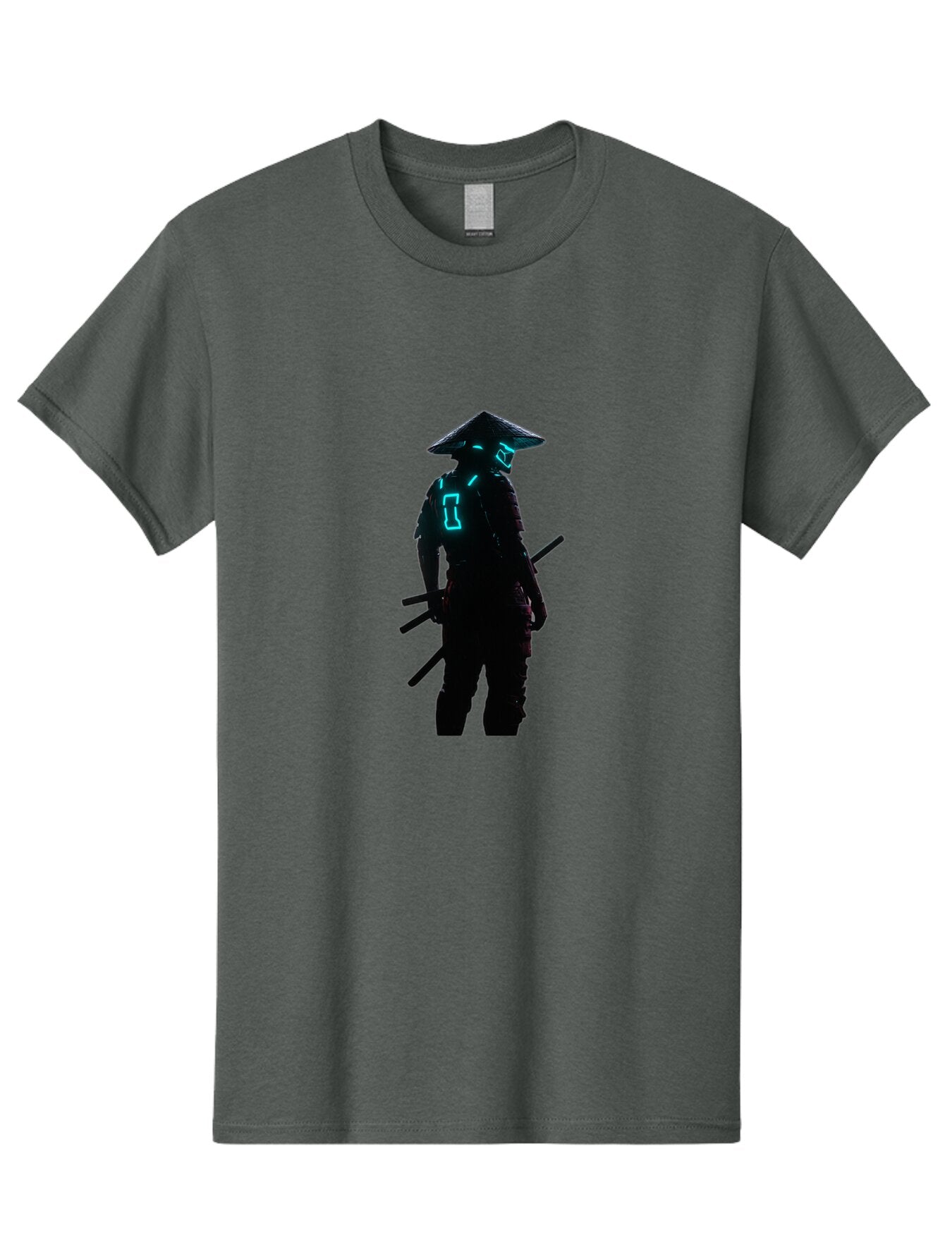 Samurai-Silhouette Men'S Graphic Tee, 100% Cotton, Comfortable Casual Summer Wear, Machine Washable, Vintage Camera, Old Camera, Antique Camera, Black Camera, Classic Photography, Photography Equipment, Nostalgic Device, Film Camera, Bap988 9