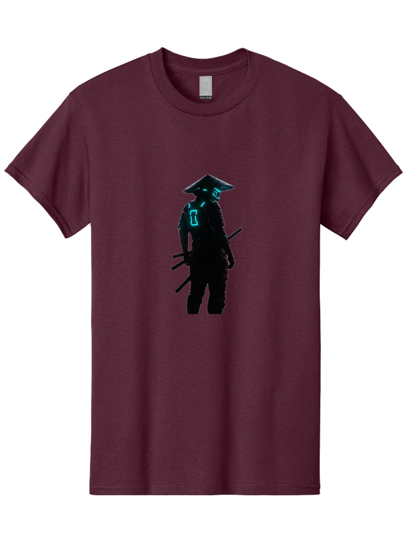 Samurai-Silhouette Men'S Graphic Tee, 100% Cotton, Comfortable Casual Summer Wear, Machine Washable, Vintage Camera, Old Camera, Antique Camera, Black Camera, Classic Photography, Photography Equipment, Nostalgic Device, Film Camera, Bap988 1