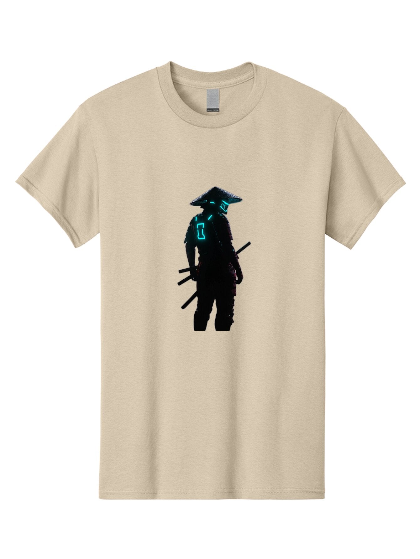 Samurai-Silhouette Men'S Graphic Tee, 100% Cotton, Comfortable Casual Summer Wear, Machine Washable, Vintage Camera, Old Camera, Antique Camera, Black Camera, Classic Photography, Photography Equipment, Nostalgic Device, Film Camera, Bap988 8