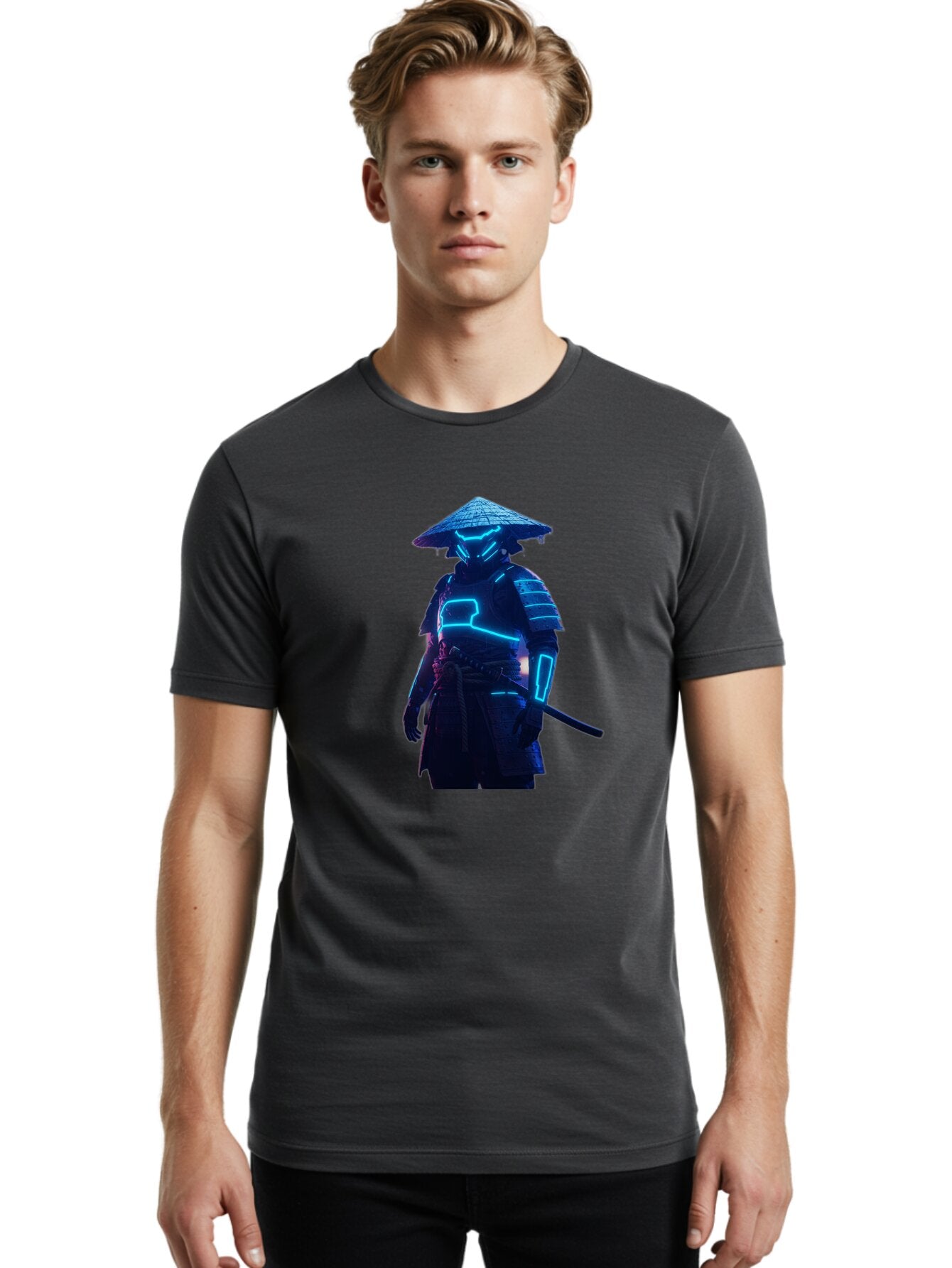 Samurai Men'S Graphic Tee, 100% Cotton, Comfortable Casual Summer Wear, Machine Washable, Vintage Camera, Old Camera, Antique Camera, Black Camera, Classic Photography, Photography Equipment, Nostalgic Device, Film Camera, Camera Art Bap989 24