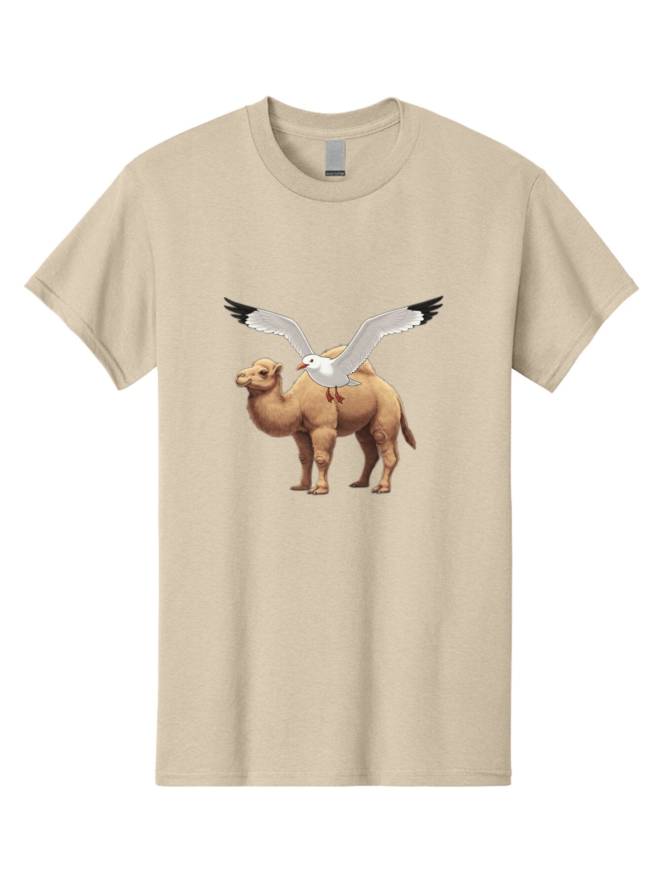 Seagull-On-Camel Men'S Graphic Tee, 100% Cotton, Comfortable Casual Summer Wear, Machine Washable, Vintage Camera, Old Camera, Antique Camera, Black Camera, Classic Photography, Photography Equipment, Nostalgic Device, Film Camera, Camera Art Bap991 2