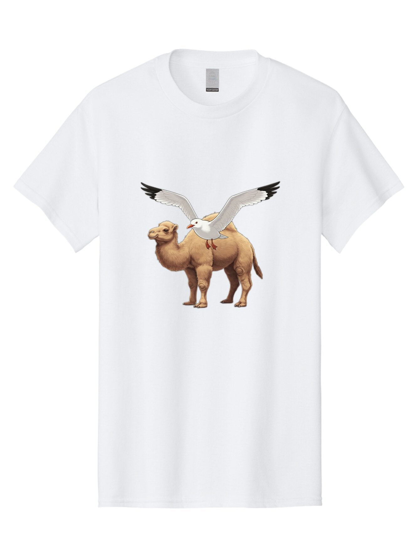 Seagull-On-Camel Men'S Graphic Tee, 100% Cotton, Comfortable Casual Summer Wear, Machine Washable, Vintage Camera, Old Camera, Antique Camera, Black Camera, Classic Photography, Photography Equipment, Nostalgic Device, Film Camera, Camera Art Bap991 4