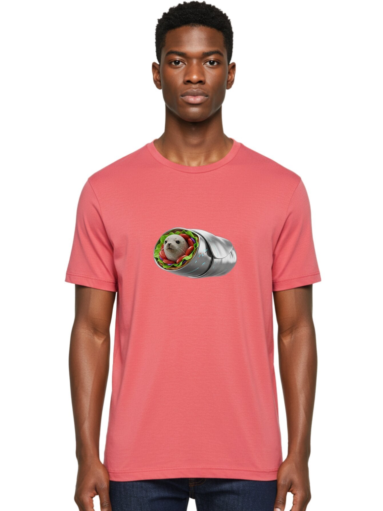 Seal-Burrito-1 Men'S Graphic Tee, 100% Cotton, Comfortable Casual Summer Wear, Machine Washable, Vintage Camera, Old Camera, Antique Camera, Black Camera, Classic Photography, Photography Equipment, Nostalgic Device, Film Camera, Camera Art Bap992 19