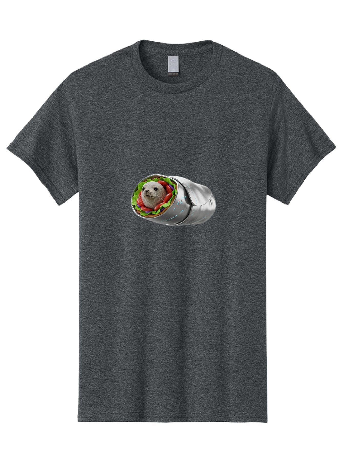 Seal-Burrito-1 Men'S Graphic Tee, 100% Cotton, Comfortable Casual Summer Wear, Machine Washable, Vintage Camera, Old Camera, Antique Camera, Black Camera, Classic Photography, Photography Equipment, Nostalgic Device, Film Camera, Camera Art Bap992 2