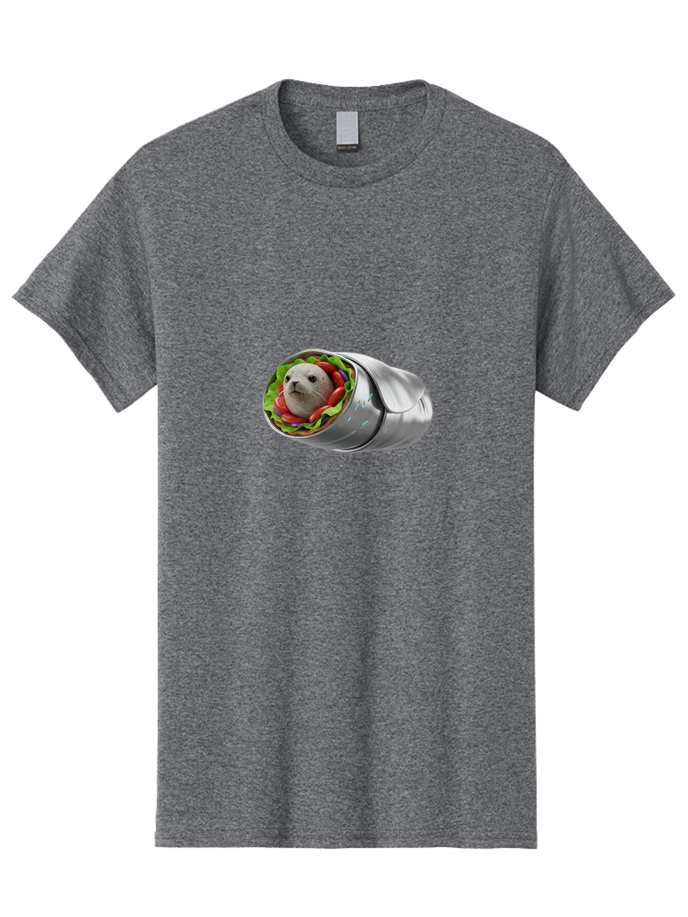 Seal-Burrito-1 Men'S Graphic Tee, 100% Cotton, Comfortable Casual Summer Wear, Machine Washable, Vintage Camera, Old Camera, Antique Camera, Black Camera, Classic Photography, Photography Equipment, Nostalgic Device, Film Camera, Camera Art Bap992 3
