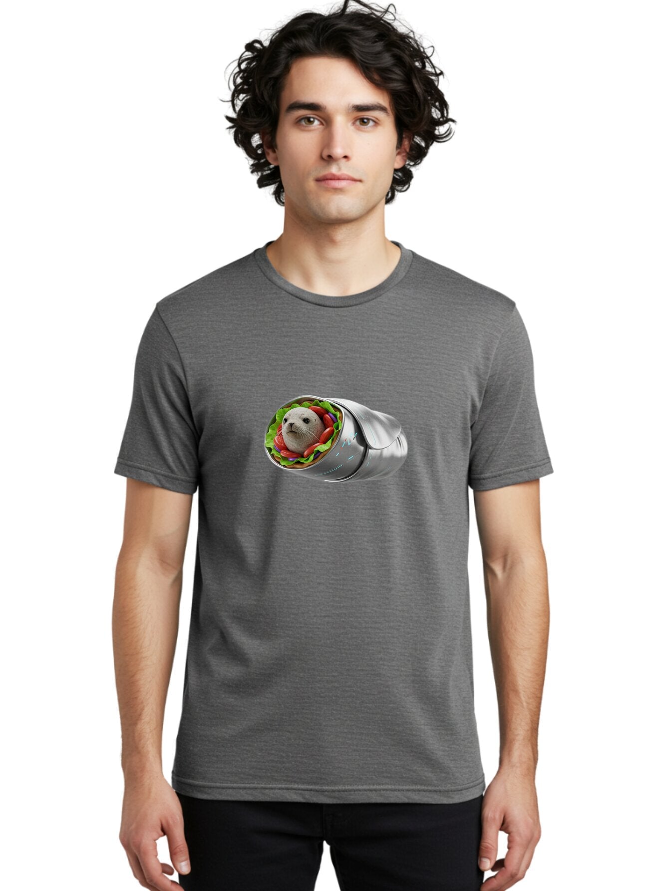 Seal-Burrito-1 Men'S Graphic Tee, 100% Cotton, Comfortable Casual Summer Wear, Machine Washable, Vintage Camera, Old Camera, Antique Camera, Black Camera, Classic Photography, Photography Equipment, Nostalgic Device, Film Camera, Camera Art Bap992 22