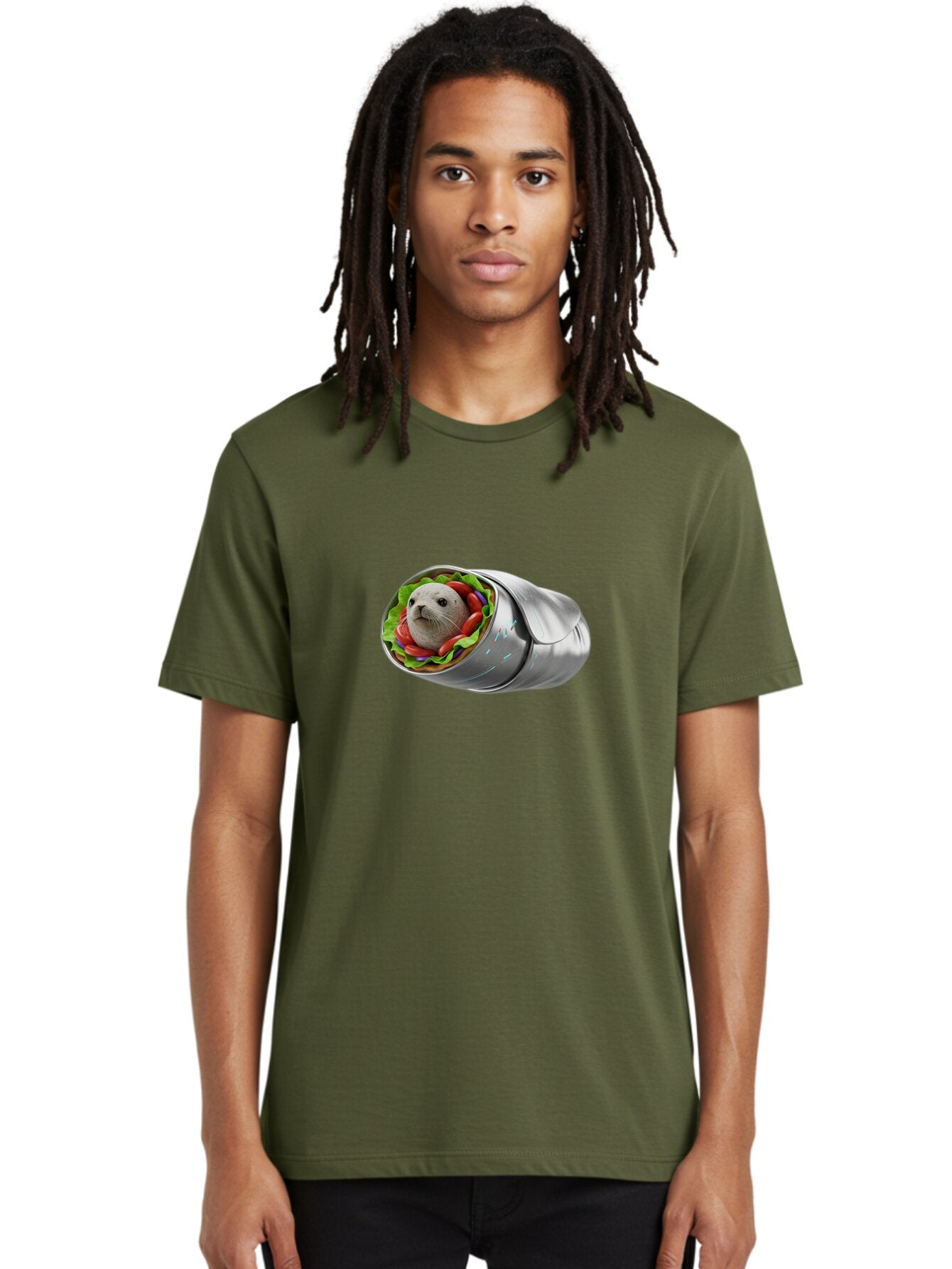 Seal-Burrito-1 Men'S Graphic Tee, 100% Cotton, Comfortable Casual Summer Wear, Machine Washable, Vintage Camera, Old Camera, Antique Camera, Black Camera, Classic Photography, Photography Equipment, Nostalgic Device, Film Camera, Camera Art Bap992 20