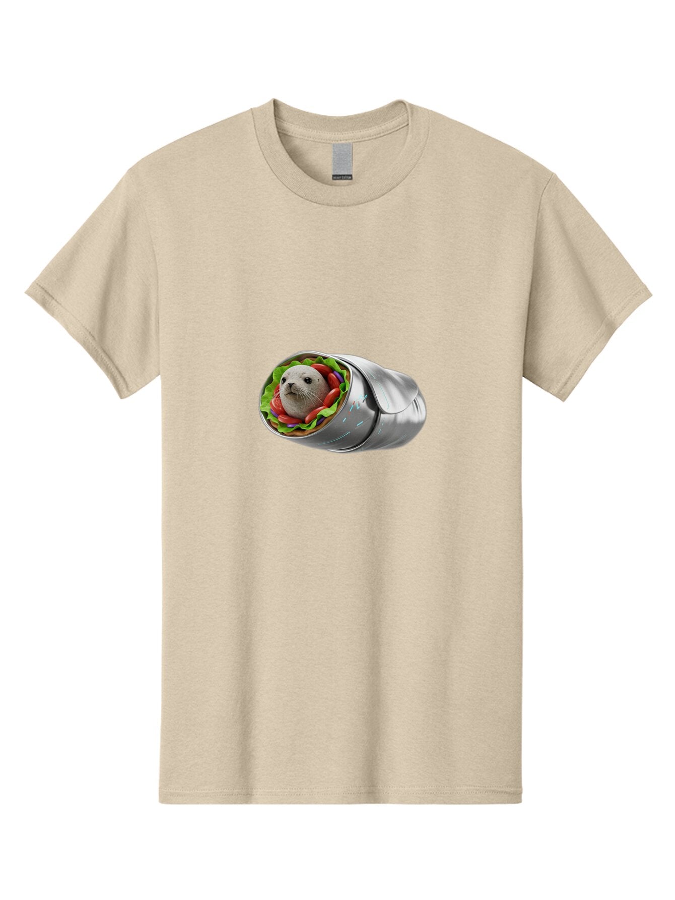 Seal-Burrito-1 Men'S Graphic Tee, 100% Cotton, Comfortable Casual Summer Wear, Machine Washable, Vintage Camera, Old Camera, Antique Camera, Black Camera, Classic Photography, Photography Equipment, Nostalgic Device, Film Camera, Camera Art Bap992 5