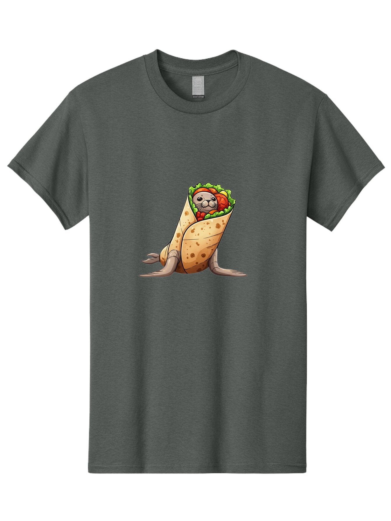 Seal-In-Burrito-Wrap Men'S Graphic Tee, 100% Cotton, Comfortable Casual Summer Wear, Machine Washable, Vintage Camera, Old Camera, Antique Camera, Black Camera, Classic Photography, Photography Equipment, Nostalgic Device, Film Camera, Bap995 9
