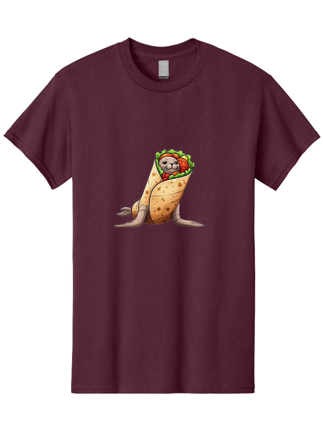 Seal-In-Burrito-Wrap Men'S Graphic Tee, 100% Cotton, Comfortable Casual Summer Wear, Machine Washable, Vintage Camera, Old Camera, Antique Camera, Black Camera, Classic Photography, Photography Equipment, Nostalgic Device, Film Camera, Bap995 10