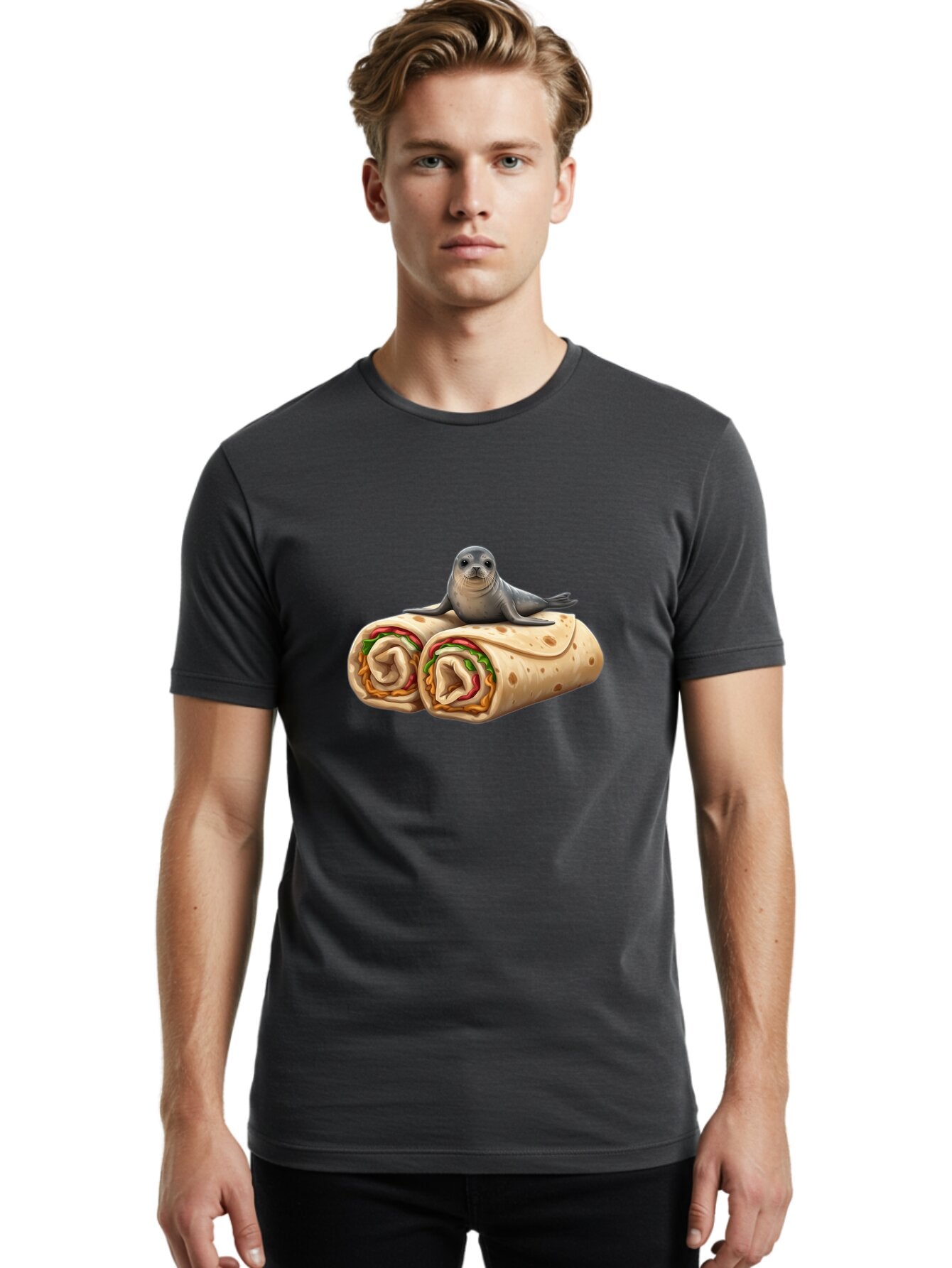 Seal-On-Burrito Men'S Graphic Tee, 100% Cotton, Comfortable Casual Summer Wear, Machine Washable, Vintage Camera, Old Camera, Antique Camera, Black Camera, Classic Photography, Photography Equipment, Nostalgic Device, Film Camera, Camera Art Bap997 17