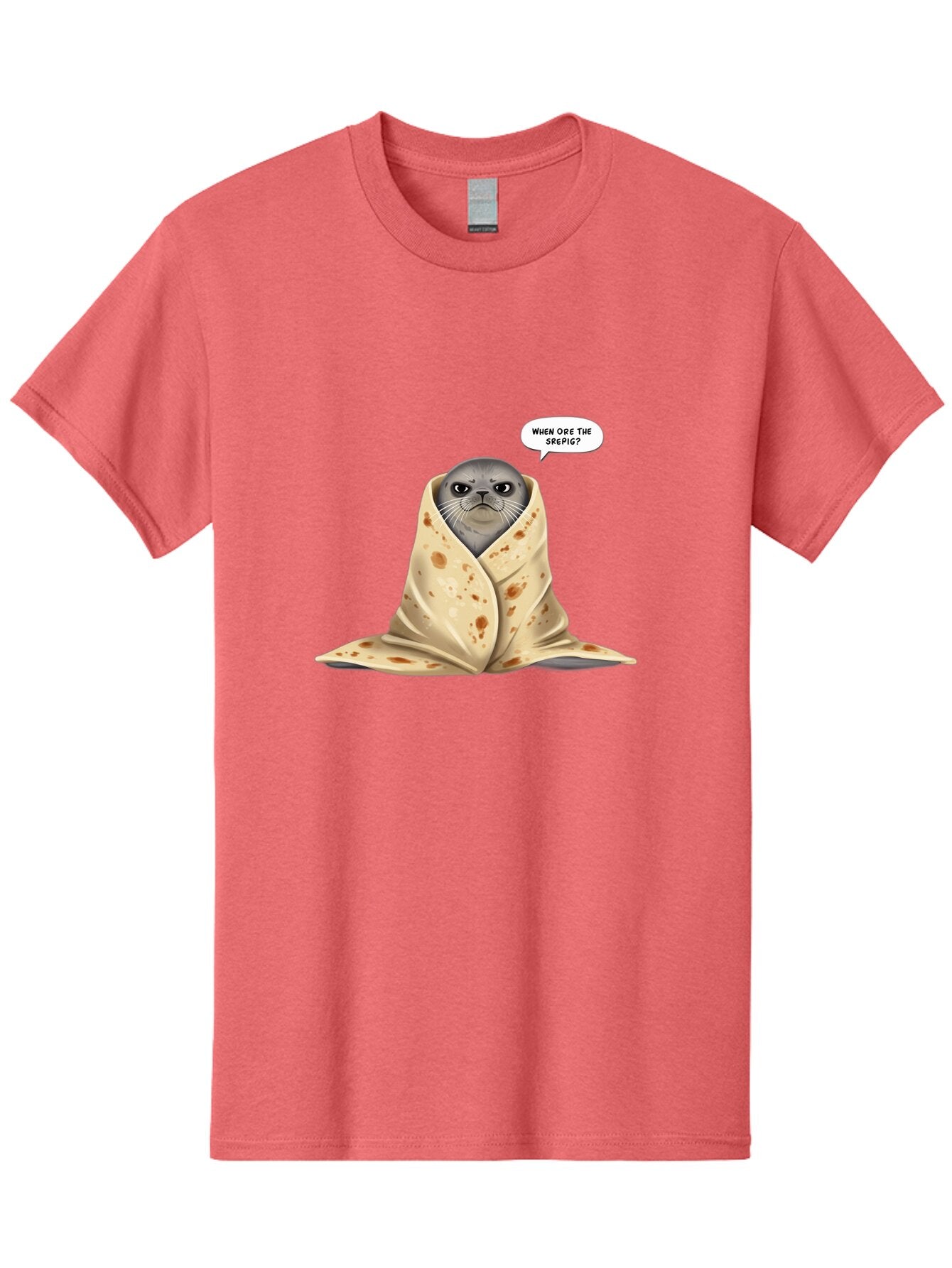 Seal-Wrapped-In-Tortilla Men'S Graphic Tee, 100% Cotton, Comfortable Casual Summer Wear, Machine Washable, Vintage Camera, Old Camera, Antique Camera, Black Camera, Classic Photography, Photography Equipment, Nostalgic Device, Film Camera, Baq001 3
