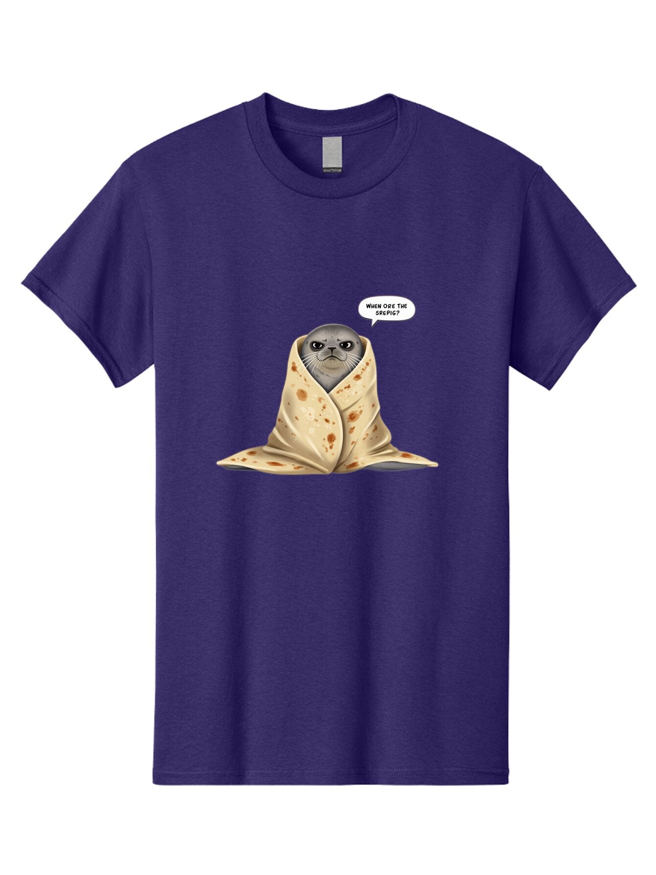 Seal-Wrapped-In-Tortilla Men'S Graphic Tee, 100% Cotton, Comfortable Casual Summer Wear, Machine Washable, Vintage Camera, Old Camera, Antique Camera, Black Camera, Classic Photography, Photography Equipment, Nostalgic Device, Film Camera, Baq001 5