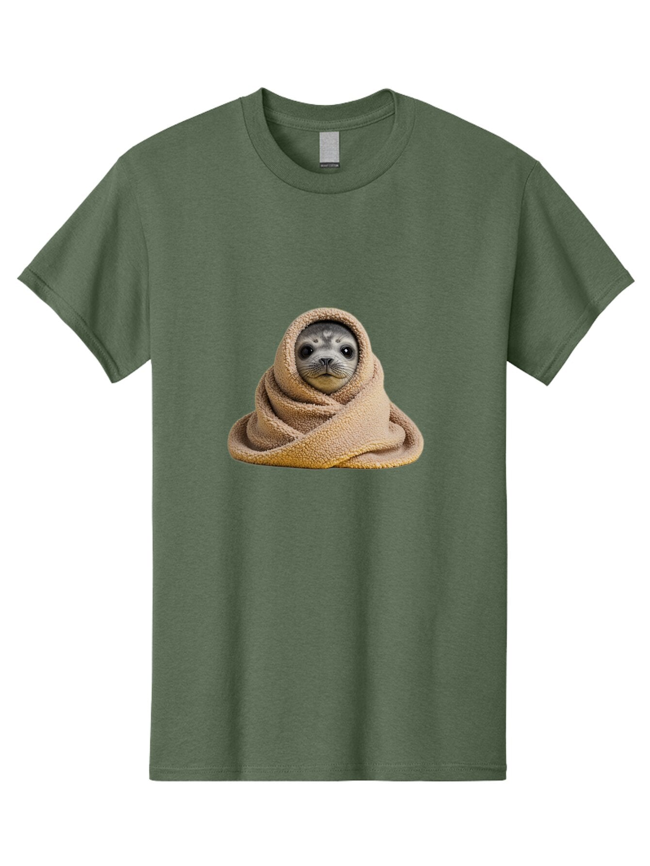 Seal-Wrapped-In-Towel Men'S Graphic Tee, 100% Cotton, Comfortable Casual Summer Wear, Machine Washable, Vintage Camera, Old Camera, Antique Camera, Black Camera, Classic Photography, Photography Equipment, Nostalgic Device, Film Camera, Baq002 4