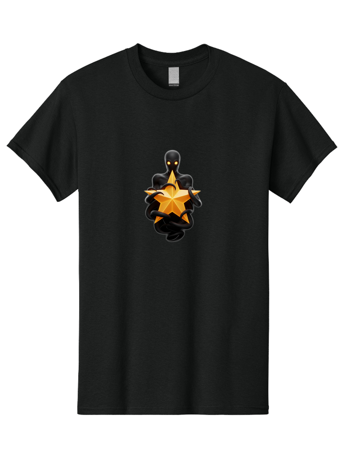 Shadow-Person-With-Star Men'S Graphic Tee, 100% Cotton, Comfortable Casual Summer Wear, Machine Washable, Vintage Camera, Old Camera, Antique Camera, Black Camera, Classic Photography, Photography Equipment, Nostalgic Device, Film Camera, Baq004 4