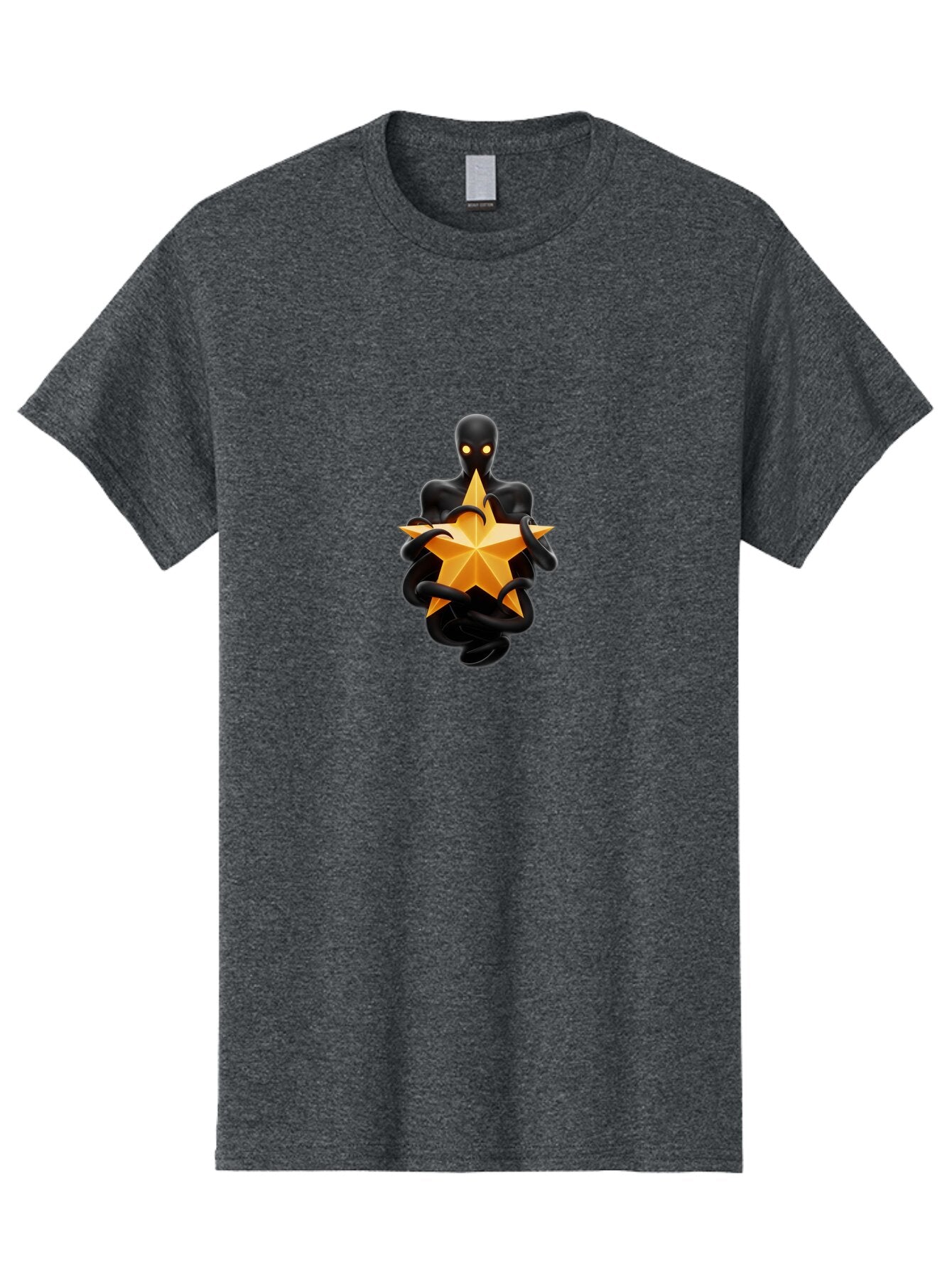 Shadow-Person-With-Star Men'S Graphic Tee, 100% Cotton, Comfortable Casual Summer Wear, Machine Washable, Vintage Camera, Old Camera, Antique Camera, Black Camera, Classic Photography, Photography Equipment, Nostalgic Device, Film Camera, Baq004 2