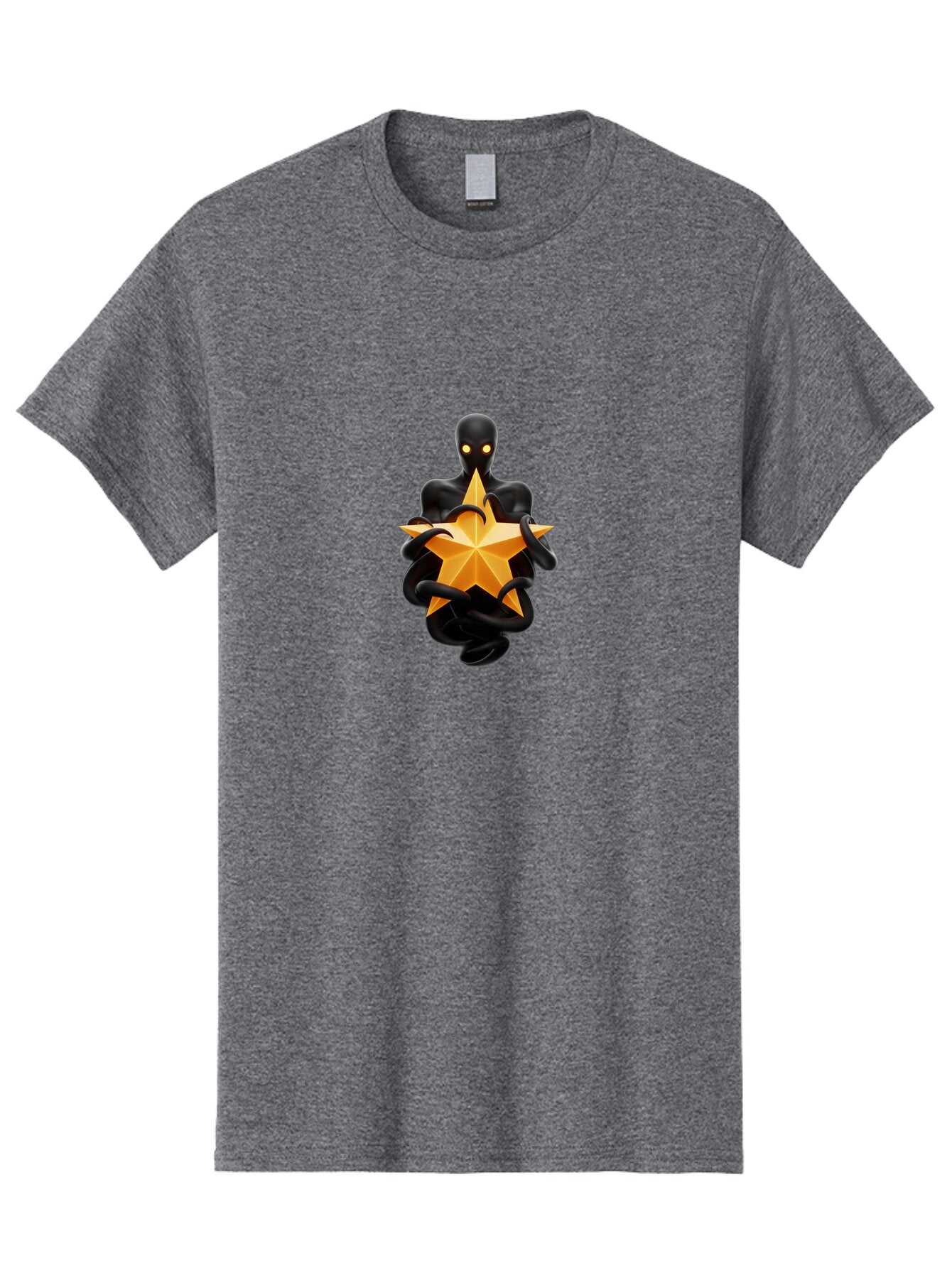 Shadow-Person-With-Star Men'S Graphic Tee, 100% Cotton, Comfortable Casual Summer Wear, Machine Washable, Vintage Camera, Old Camera, Antique Camera, Black Camera, Classic Photography, Photography Equipment, Nostalgic Device, Film Camera, Baq004 4