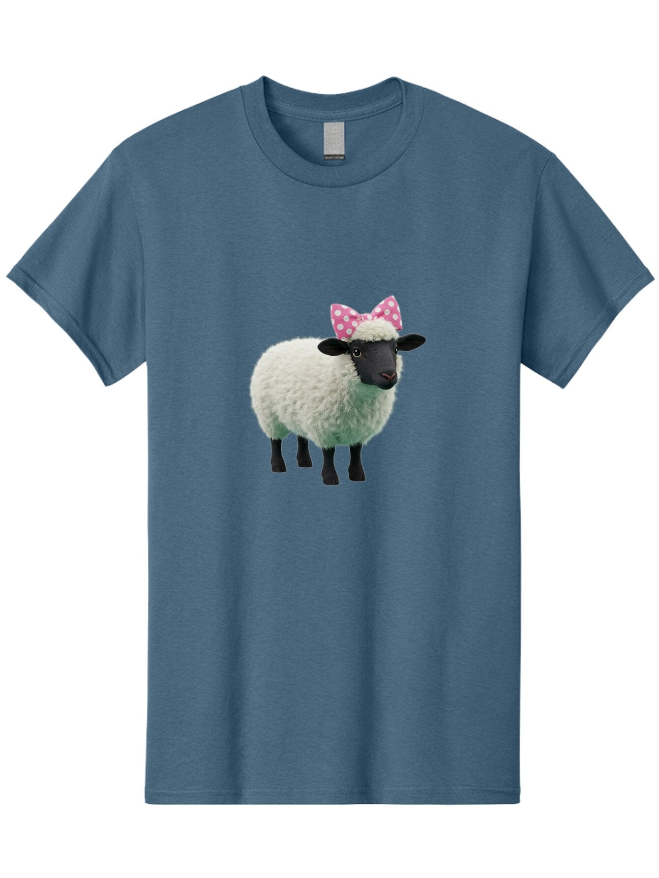 Sheep-With-Pink-Bow-1 Men'S Graphic Tee, 100% Cotton, Comfortable Casual Summer Wear, Machine Washable, Vintage Camera, Old Camera, Antique Camera, Black Camera, Classic Photography, Photography Equipment, Nostalgic Device, Film Camera, Baq008 12
