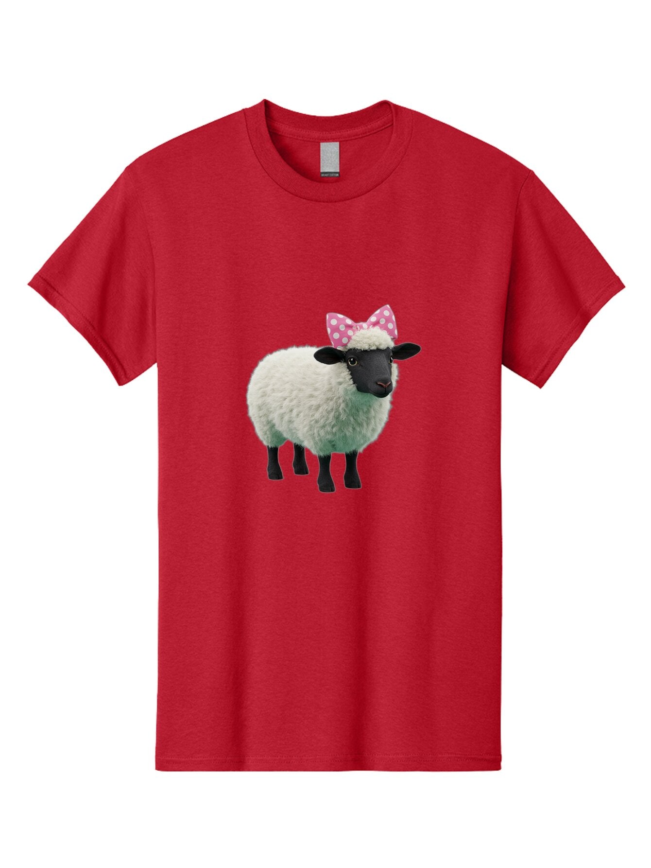 Sheep-With-Pink-Bow-1 Men'S Graphic Tee, 100% Cotton, Comfortable Casual Summer Wear, Machine Washable, Vintage Camera, Old Camera, Antique Camera, Black Camera, Classic Photography, Photography Equipment, Nostalgic Device, Film Camera, Baq008 10