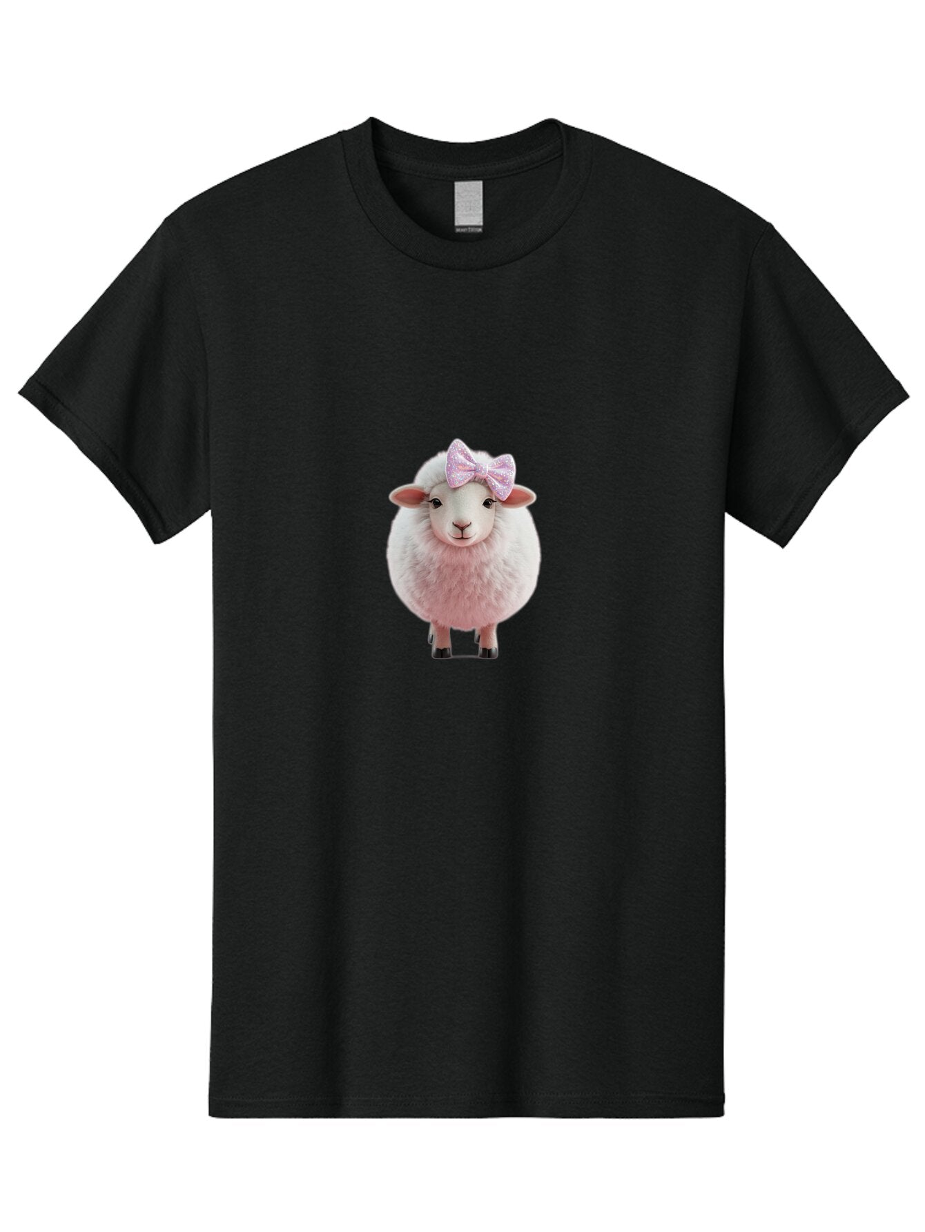 Sheep-With-Pink-Bow-2 Men'S Graphic Tee, 100% Cotton, Comfortable Casual Summer Wear, Machine Washable, Vintage Camera, Old Camera, Antique Camera, Black Camera, Classic Photography, Photography Equipment, Nostalgic Device, Film Camera, Baq009 7