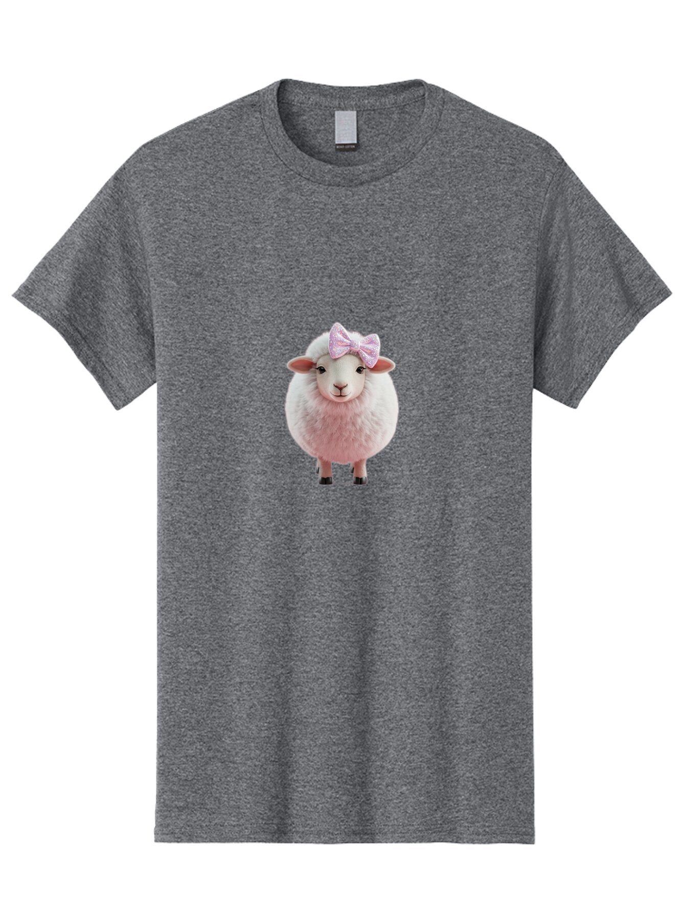 Sheep-With-Pink-Bow-2 Men'S Graphic Tee, 100% Cotton, Comfortable Casual Summer Wear, Machine Washable, Vintage Camera, Old Camera, Antique Camera, Black Camera, Classic Photography, Photography Equipment, Nostalgic Device, Film Camera, Baq009 3