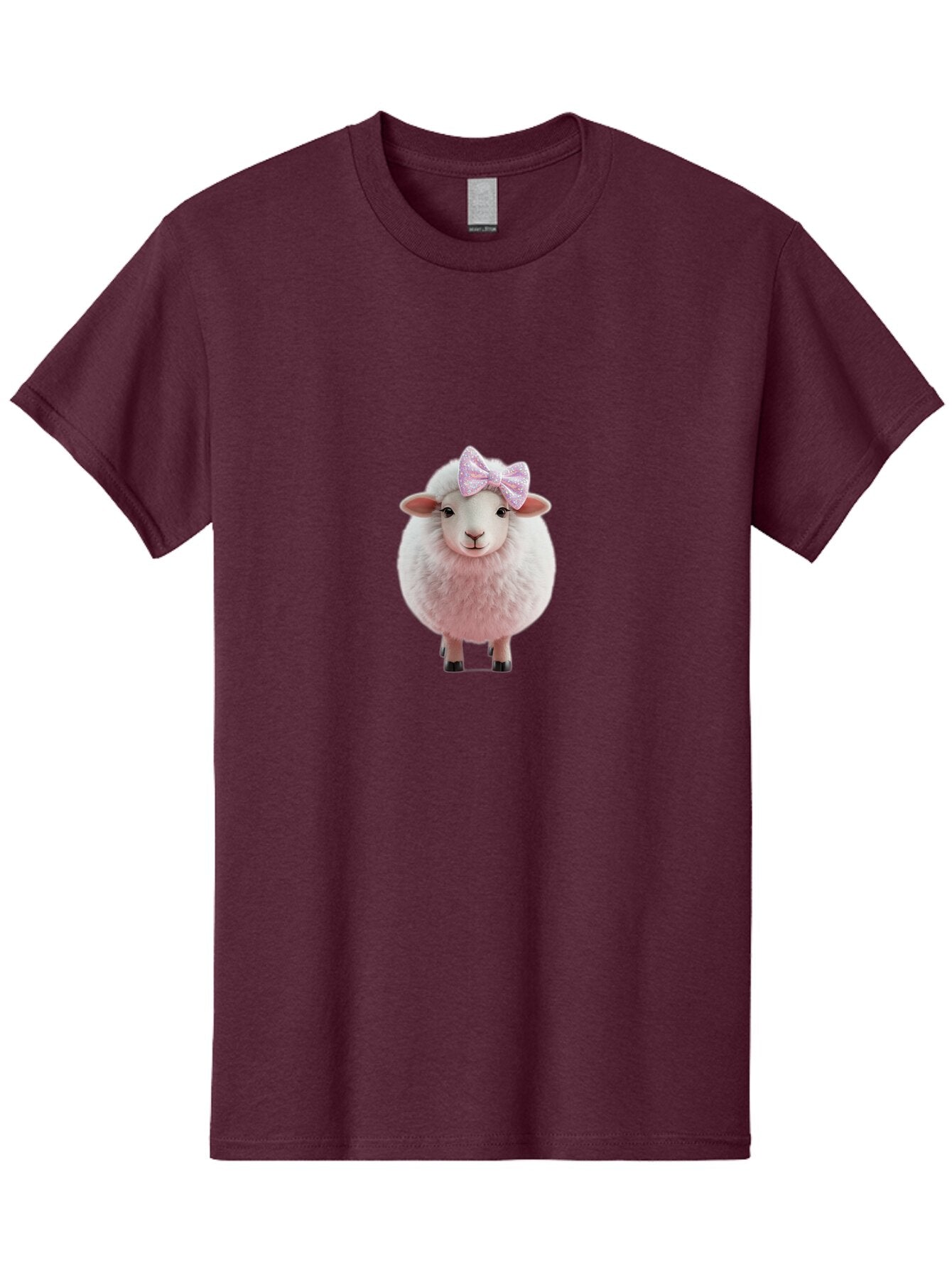 Sheep-With-Pink-Bow-2 Men'S Graphic Tee, 100% Cotton, Comfortable Casual Summer Wear, Machine Washable, Vintage Camera, Old Camera, Antique Camera, Black Camera, Classic Photography, Photography Equipment, Nostalgic Device, Film Camera, Baq009 1