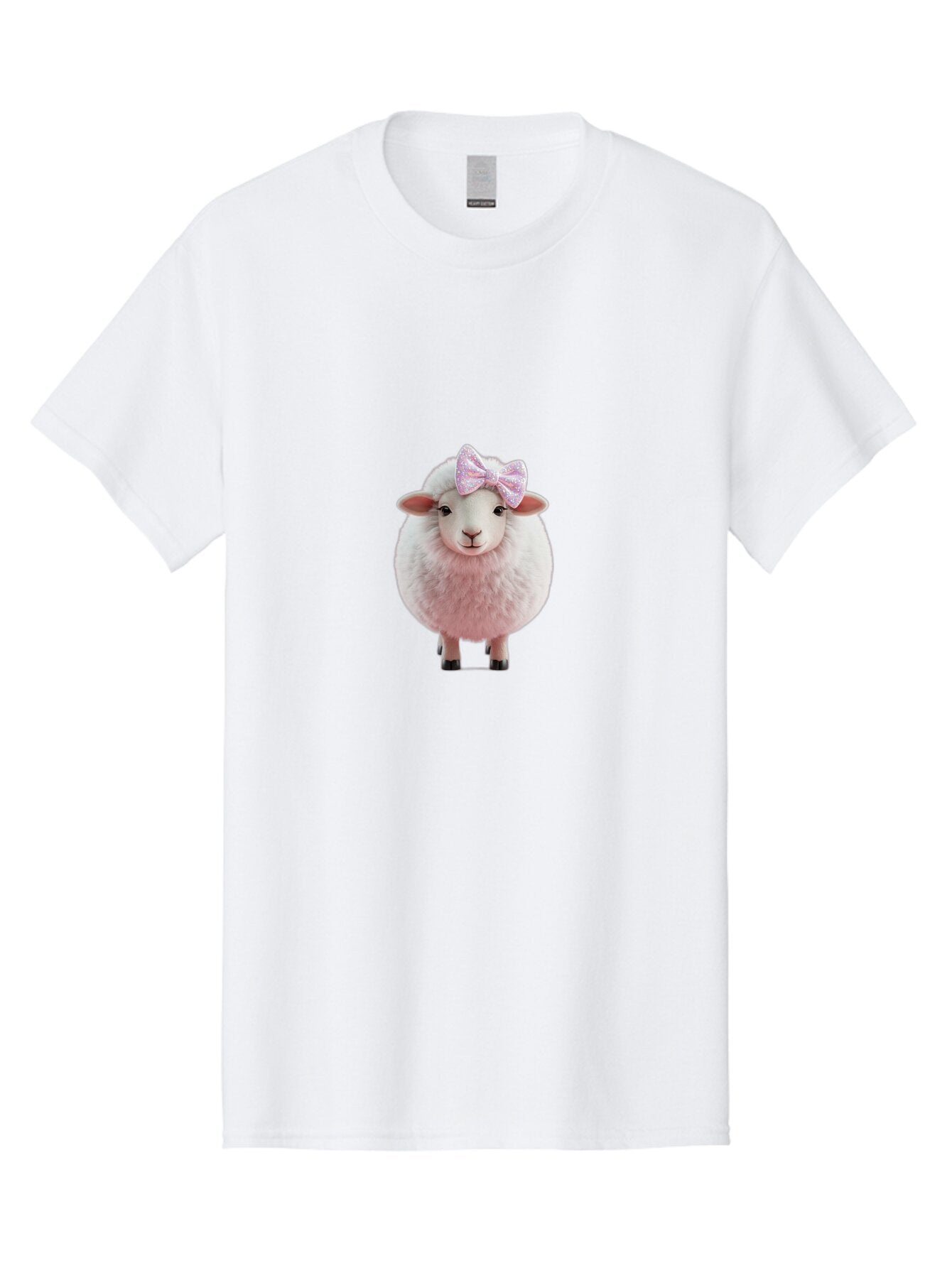 Sheep-With-Pink-Bow-2 Men'S Graphic Tee, 100% Cotton, Comfortable Casual Summer Wear, Machine Washable, Vintage Camera, Old Camera, Antique Camera, Black Camera, Classic Photography, Photography Equipment, Nostalgic Device, Film Camera, Baq009 11