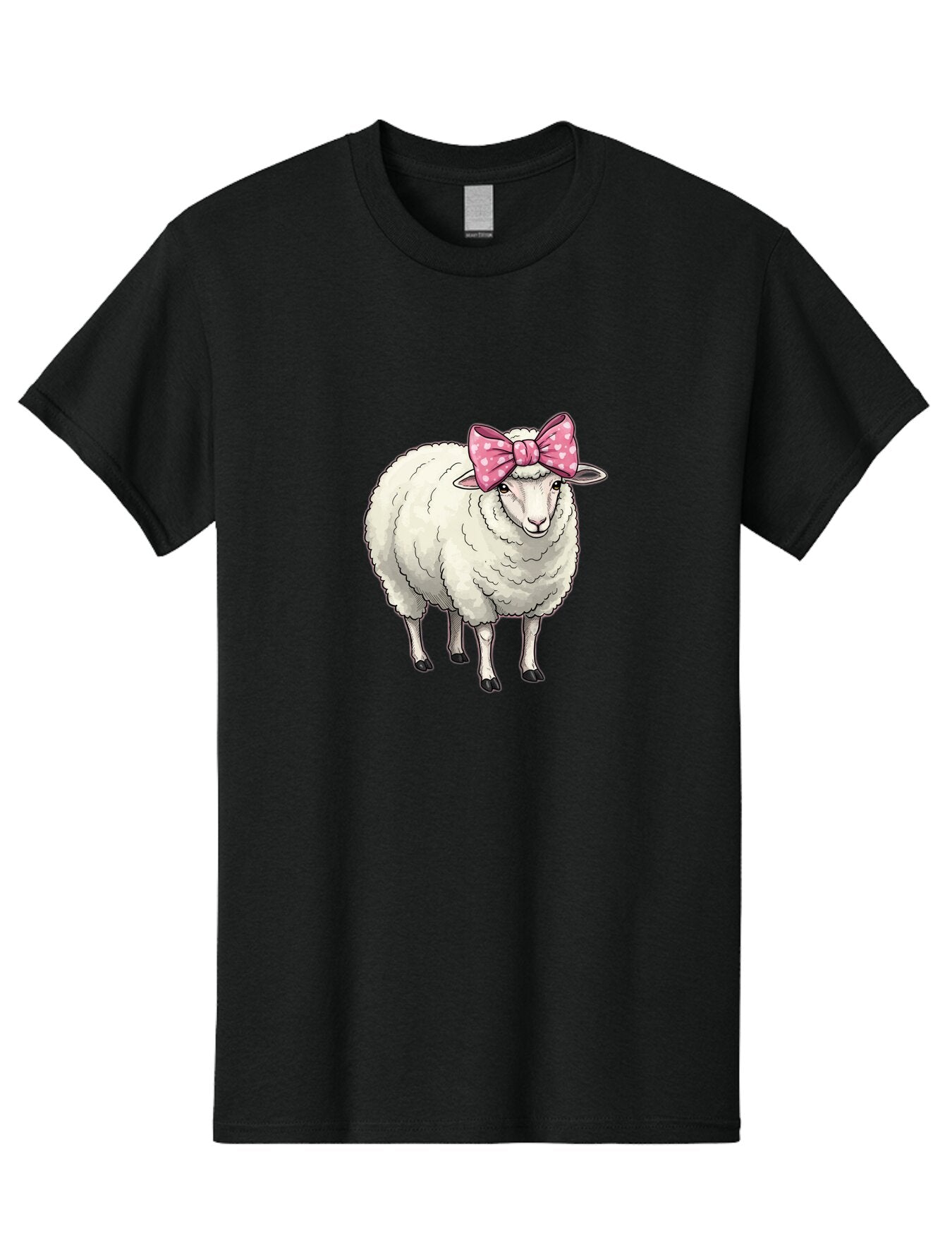 Sheep-With-Pink-Bow-3 Men'S Graphic Tee, 100% Cotton, Comfortable Casual Summer Wear, Machine Washable, Vintage Camera, Old Camera, Antique Camera, Black Camera, Classic Photography, Photography Equipment, Nostalgic Device, Film Camera, Baq010 6